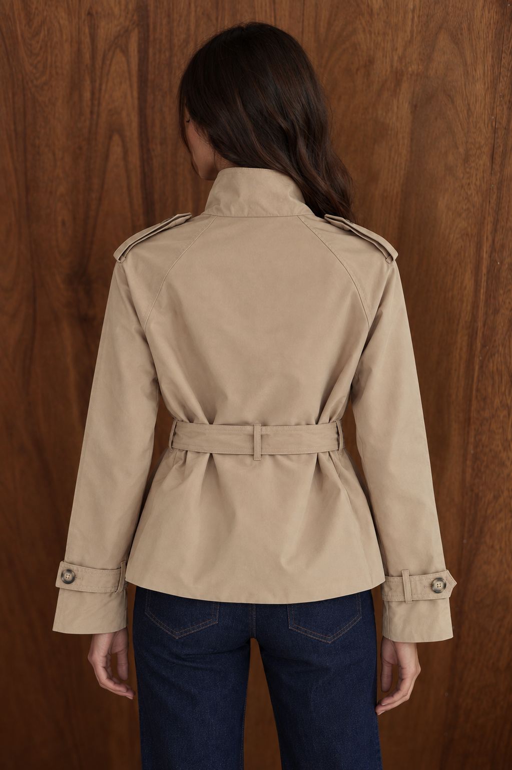 DISPONIBLE 13 DE OCTUBRE TRENCH CINTURÓN