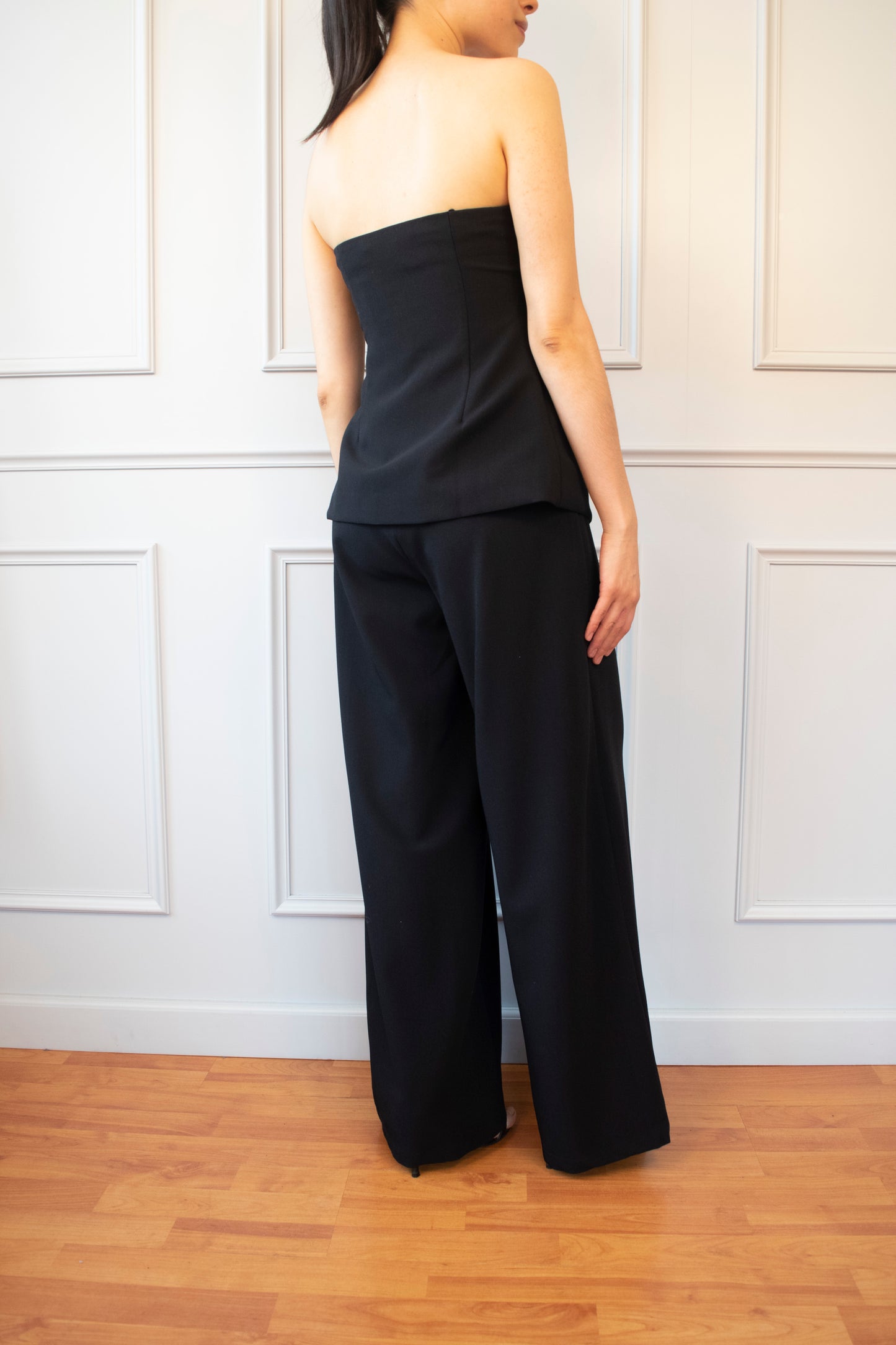 TRAJE PREMIUM BUSTIER-PANTALON PALAZZO