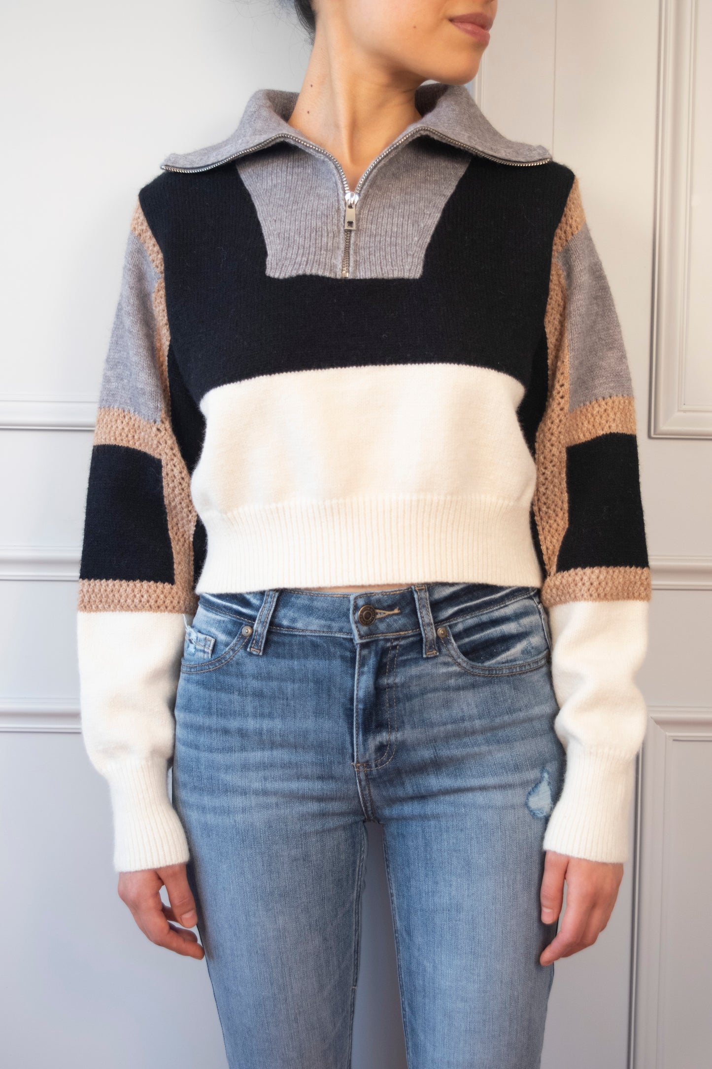 SUETER PREMIUM COLOR BLOCK