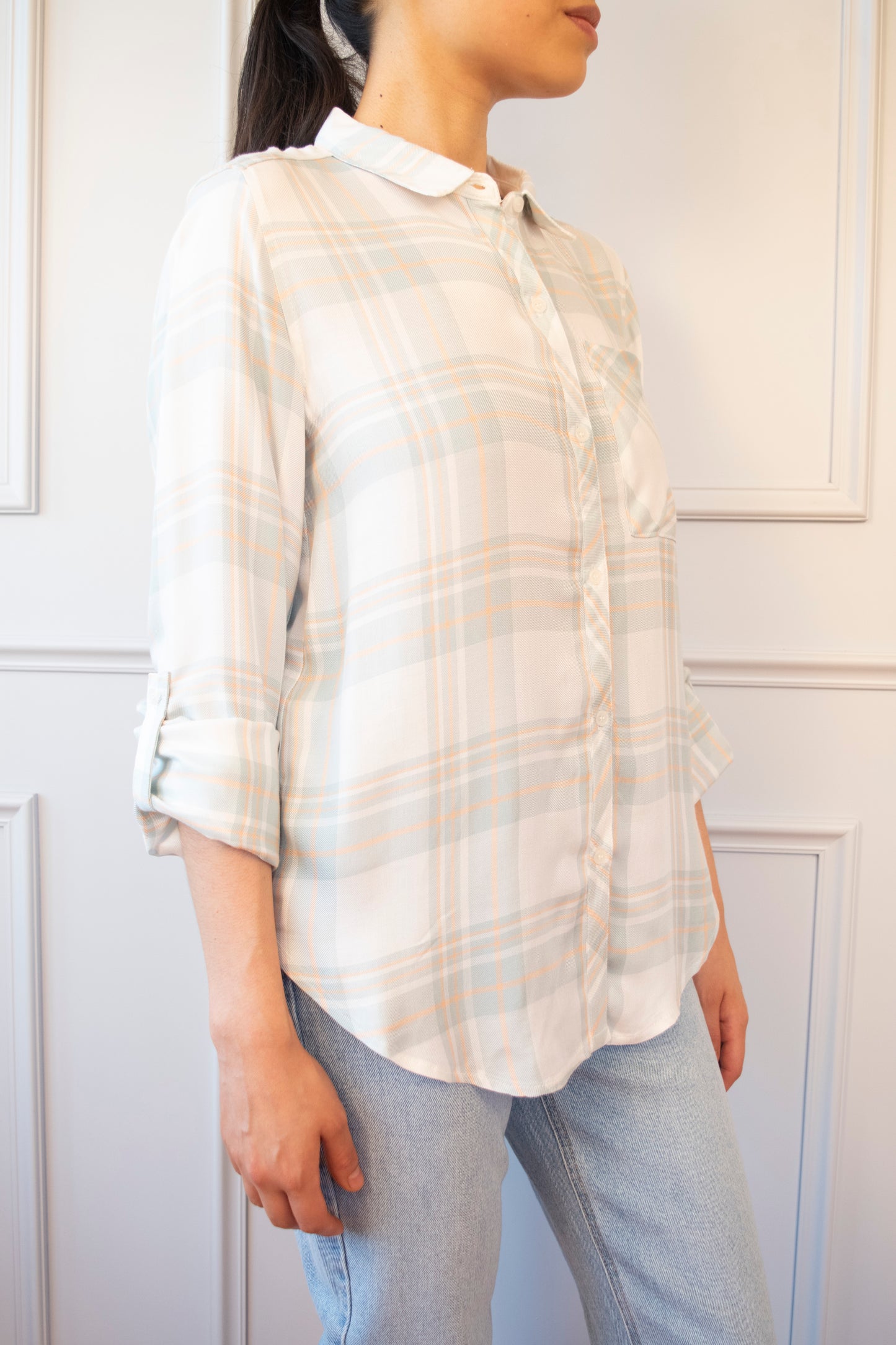 CAMISA CUADROS RAYON