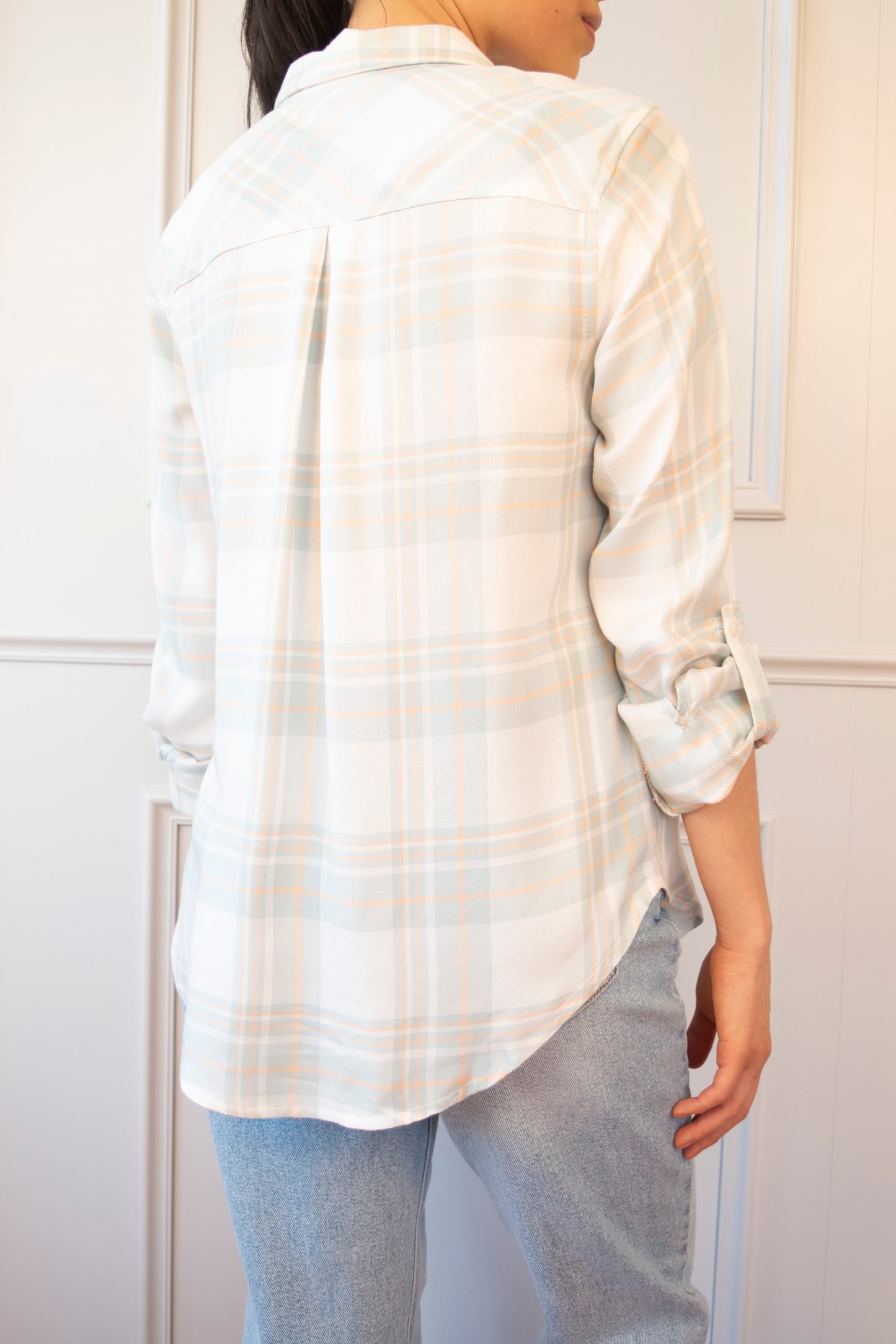 CAMISA CUADROS RAYON