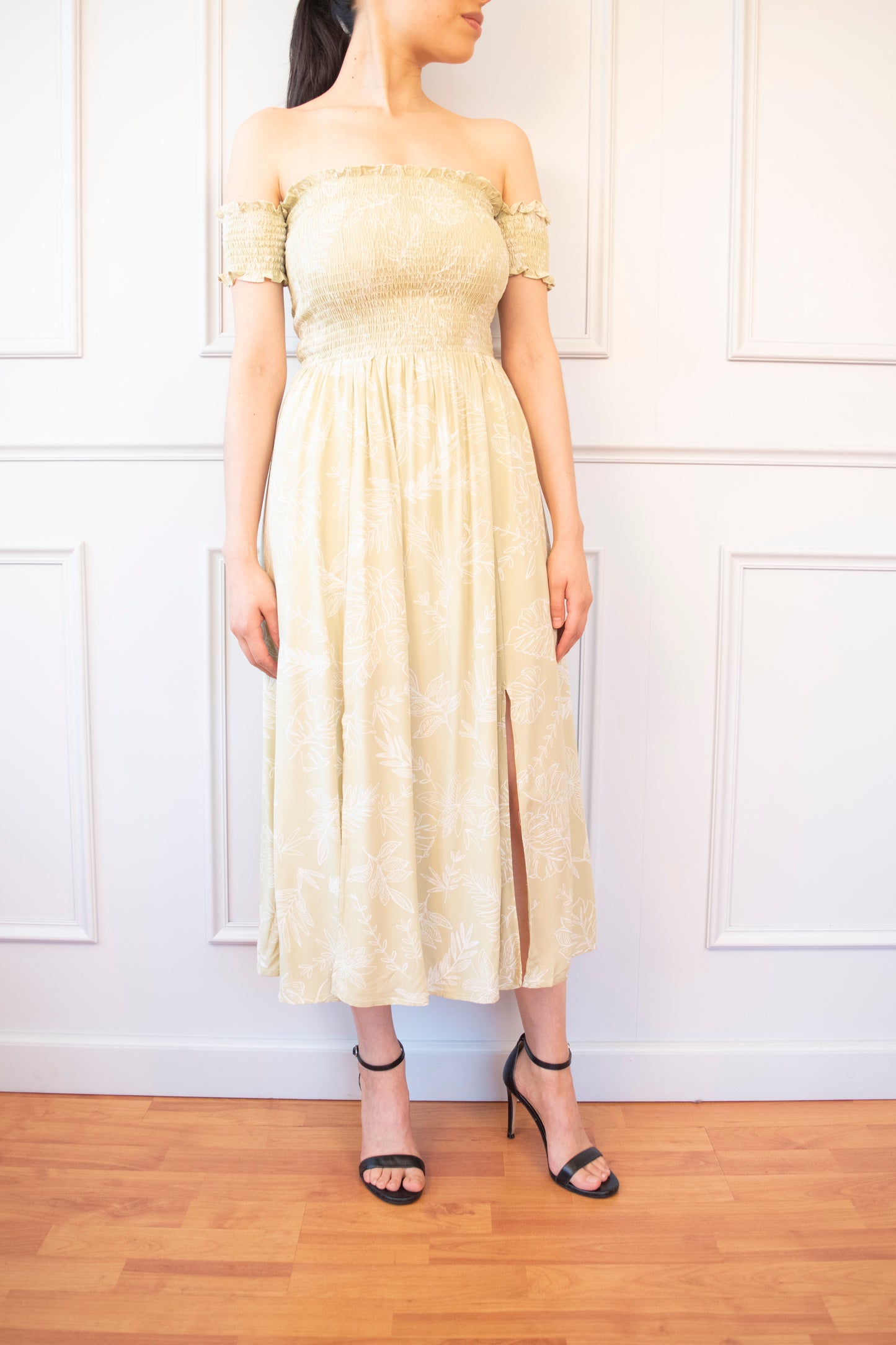 VESTIDO RAYON ESTAMPDO