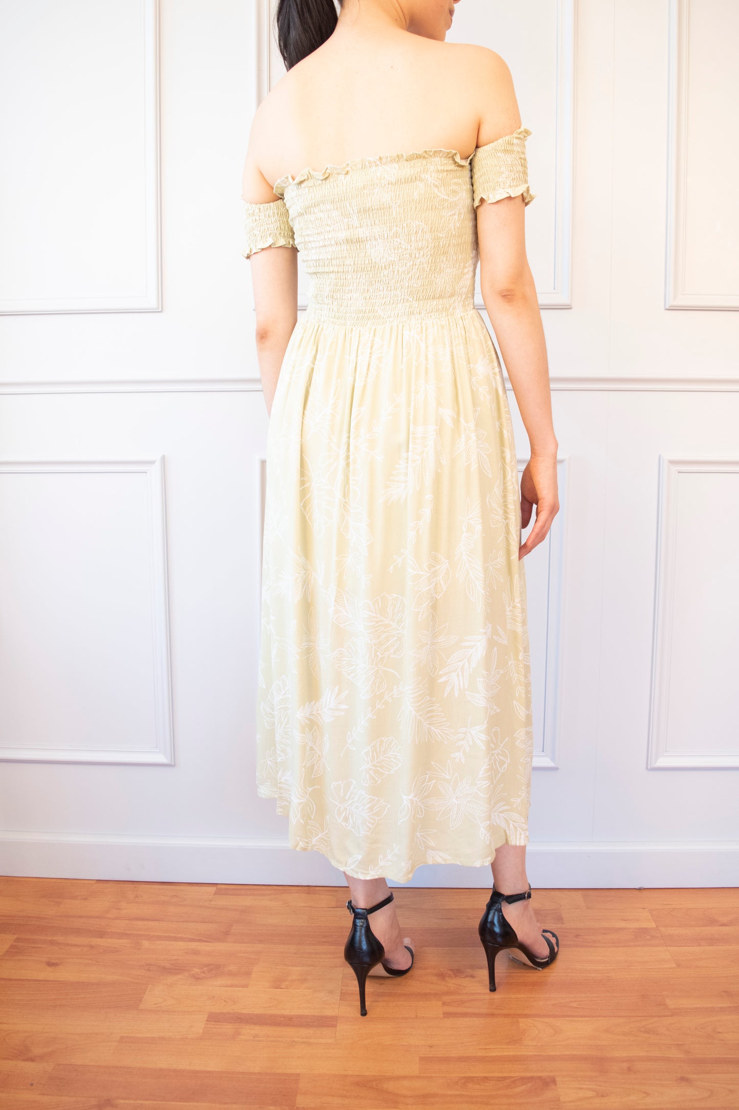 VESTIDO RAYON ESTAMPDO