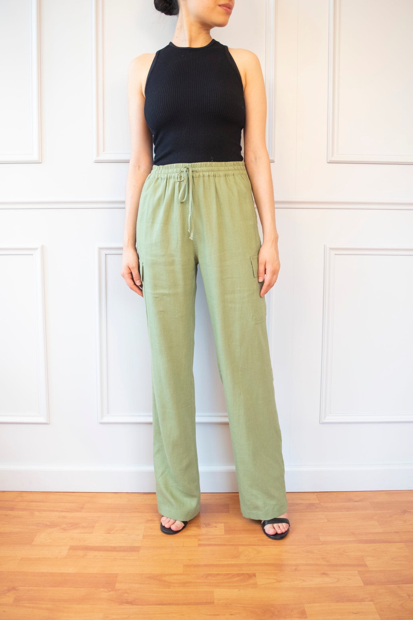 PANTALON LINO CARGO