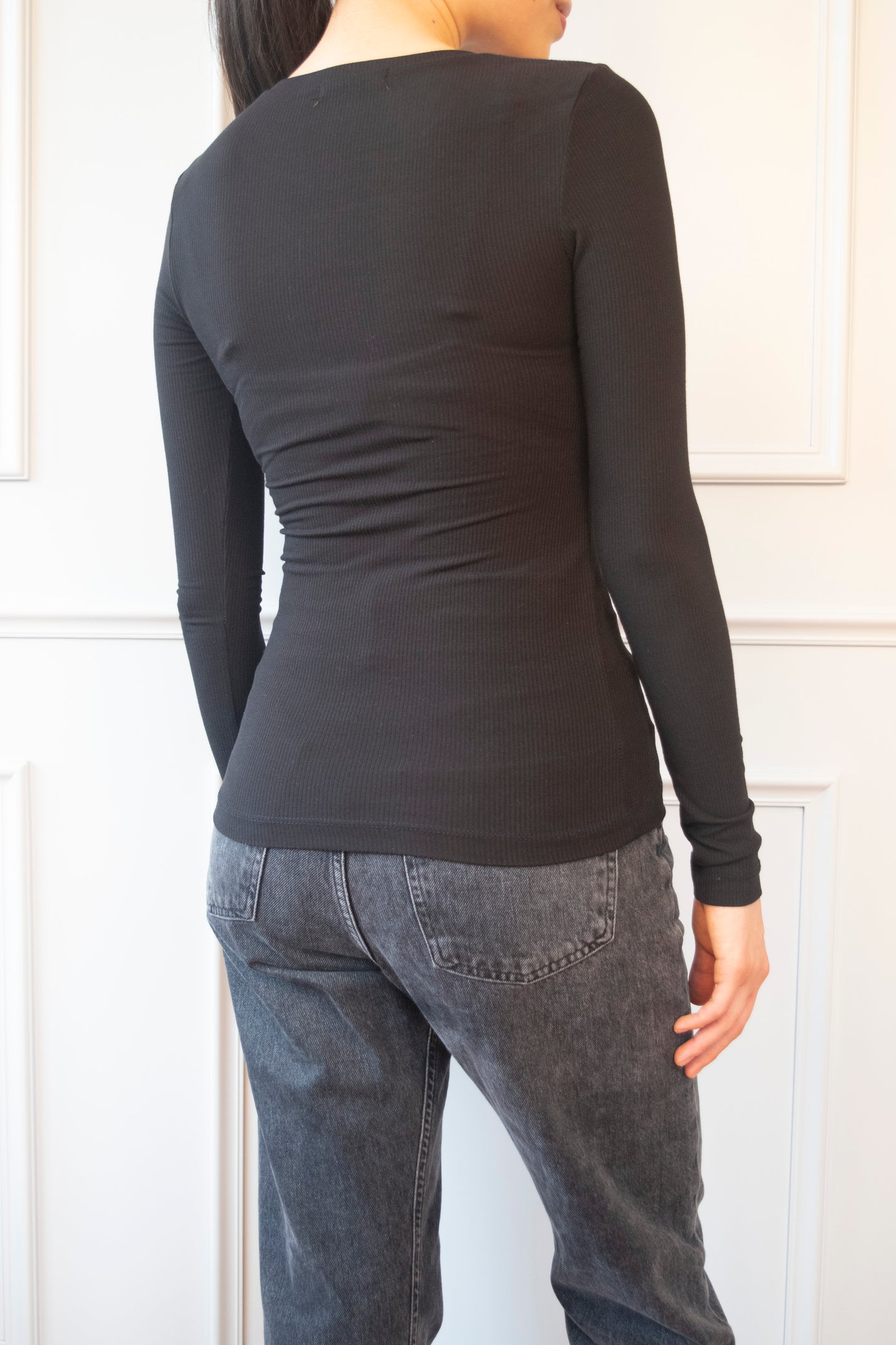 CAMISETA RIB LARGA