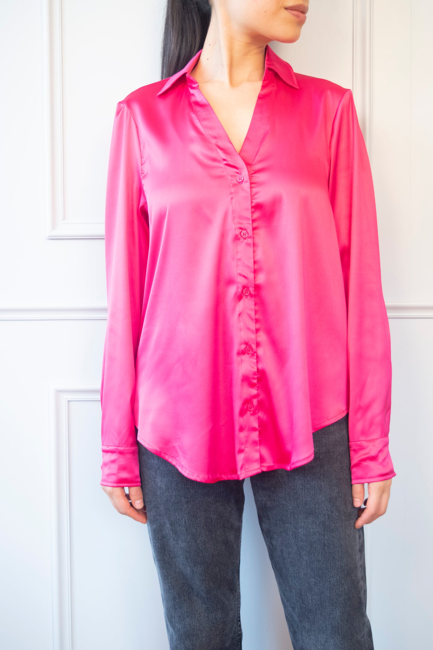 CAMISA SATINADA