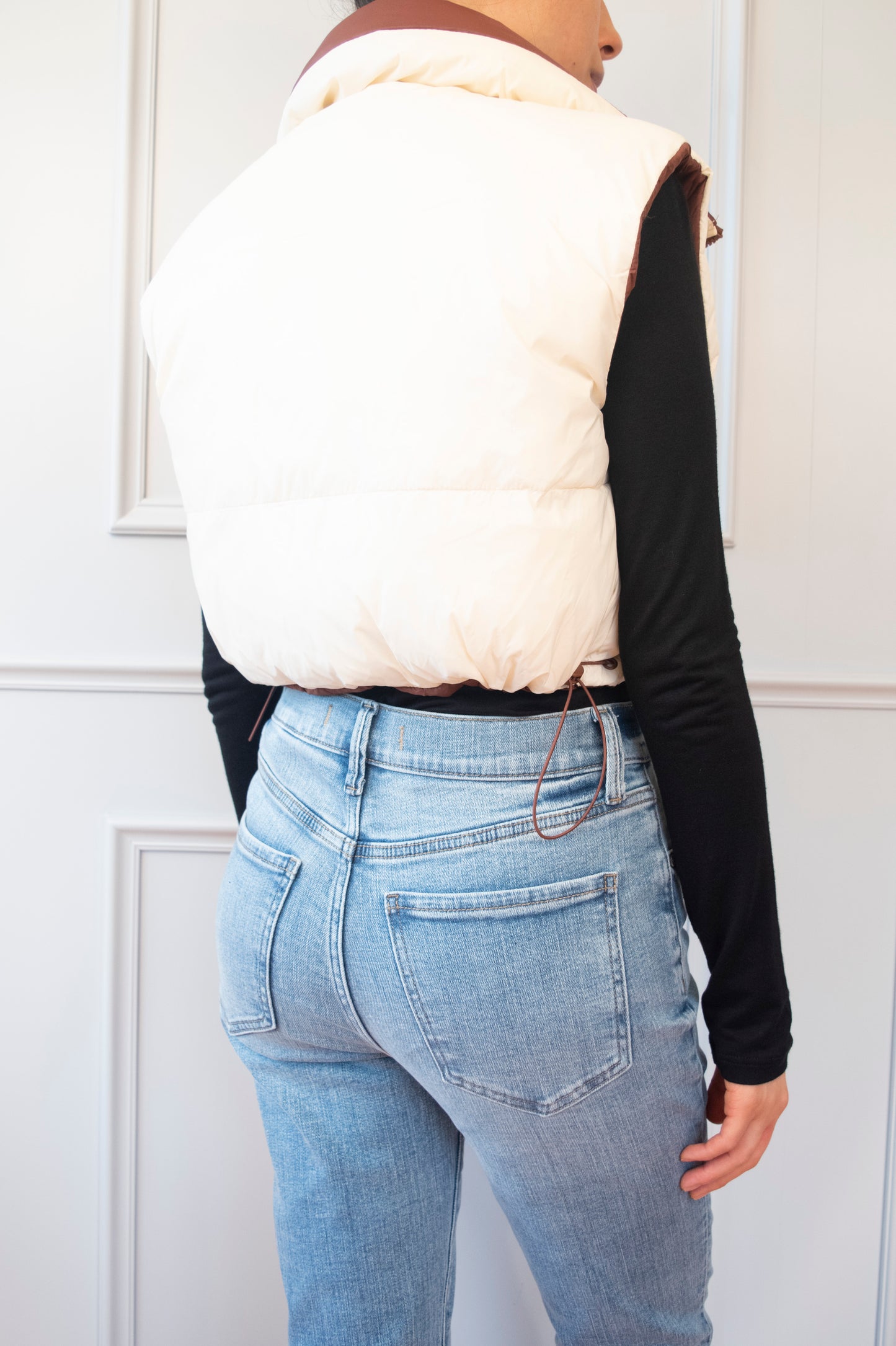 CHALECO ACOLCHADO REVERSIBLE