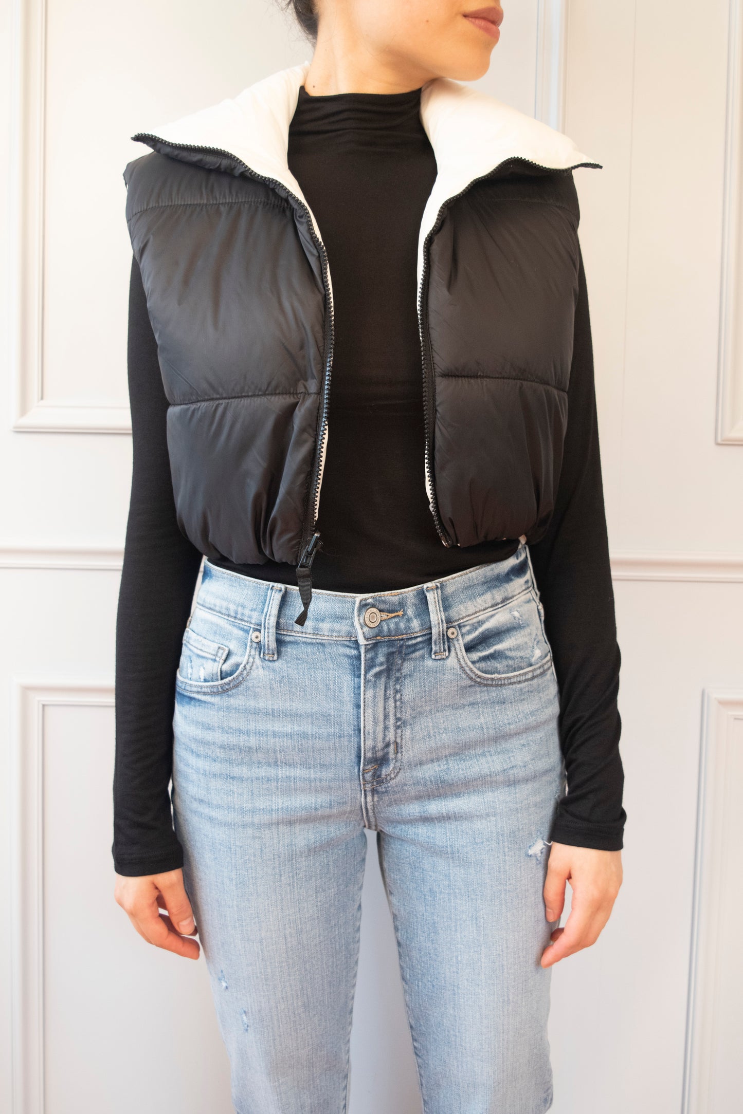 CHALECO ACOLCHADO REVERSIBLE