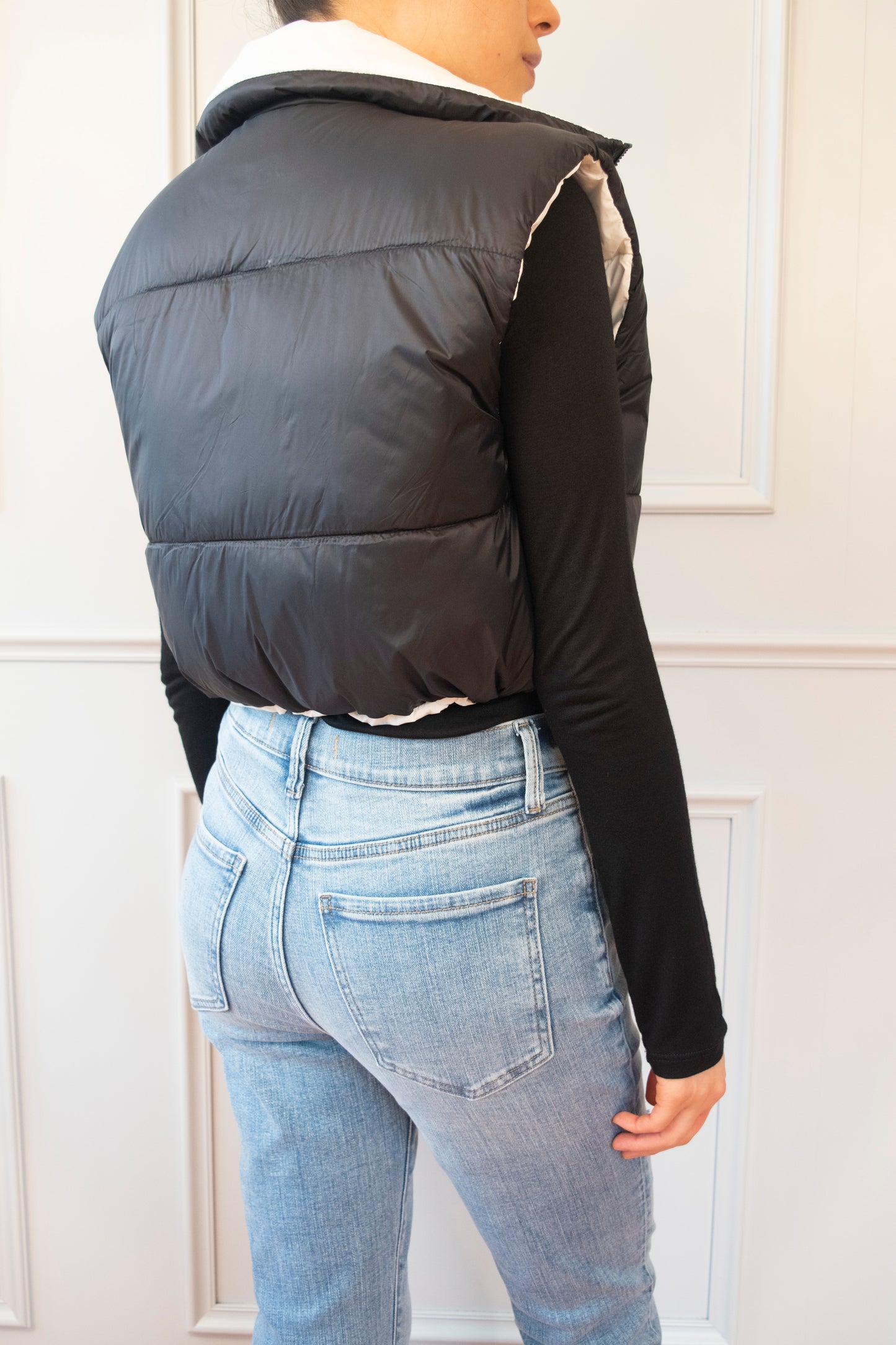 CHALECO ACOLCHADO REVERSIBLE