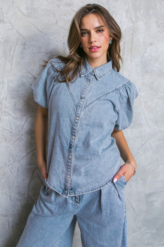 BLUSA MEZCLILLA PREMIUM