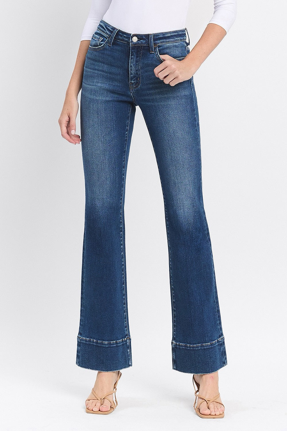 JEANS PIERNA BOOTCUT 33 1/4" MEZCLILLA PREMIUM