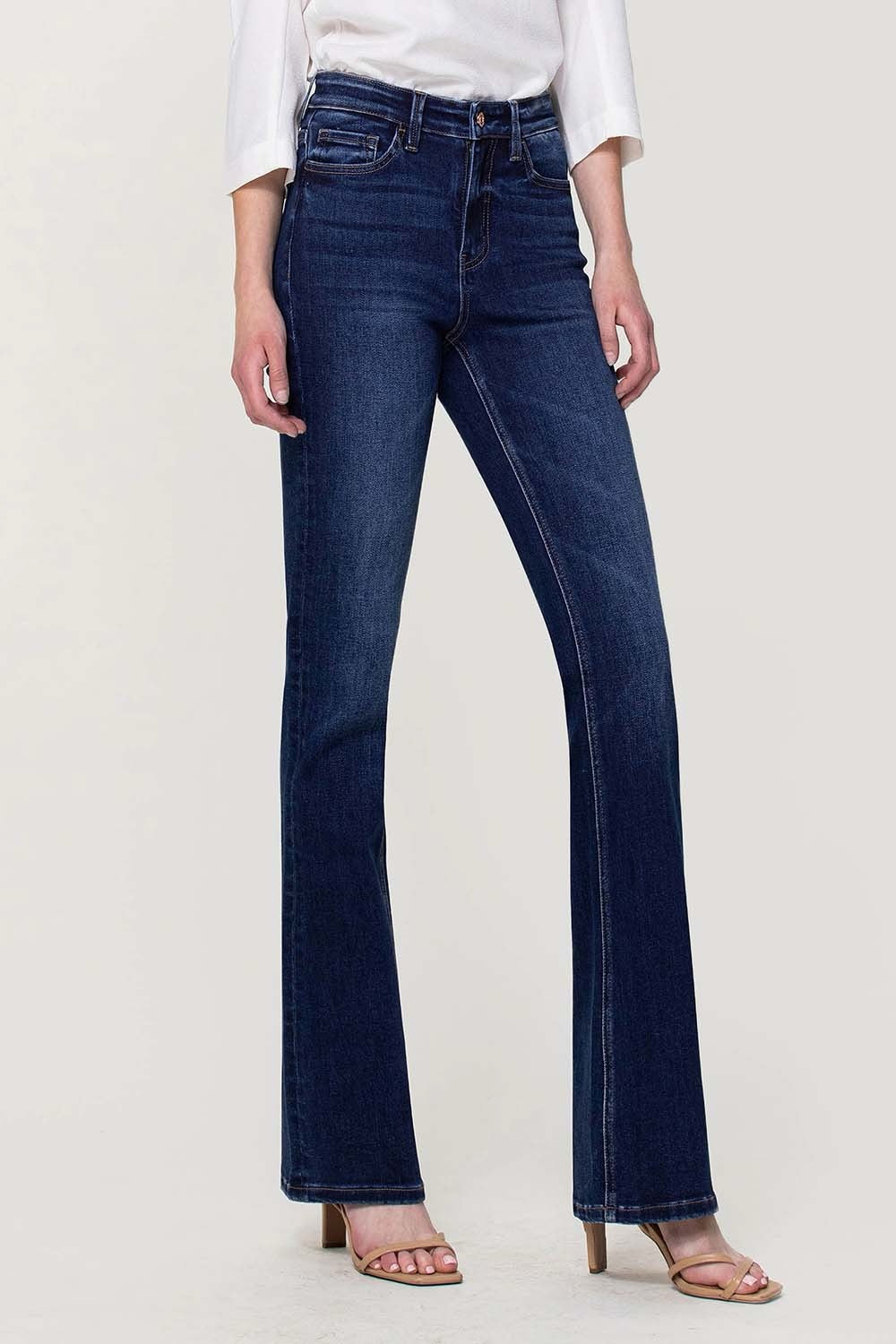 JEANS PIERNA BOOTCUT SLIM 32" MEZCLILLA PREMIUM