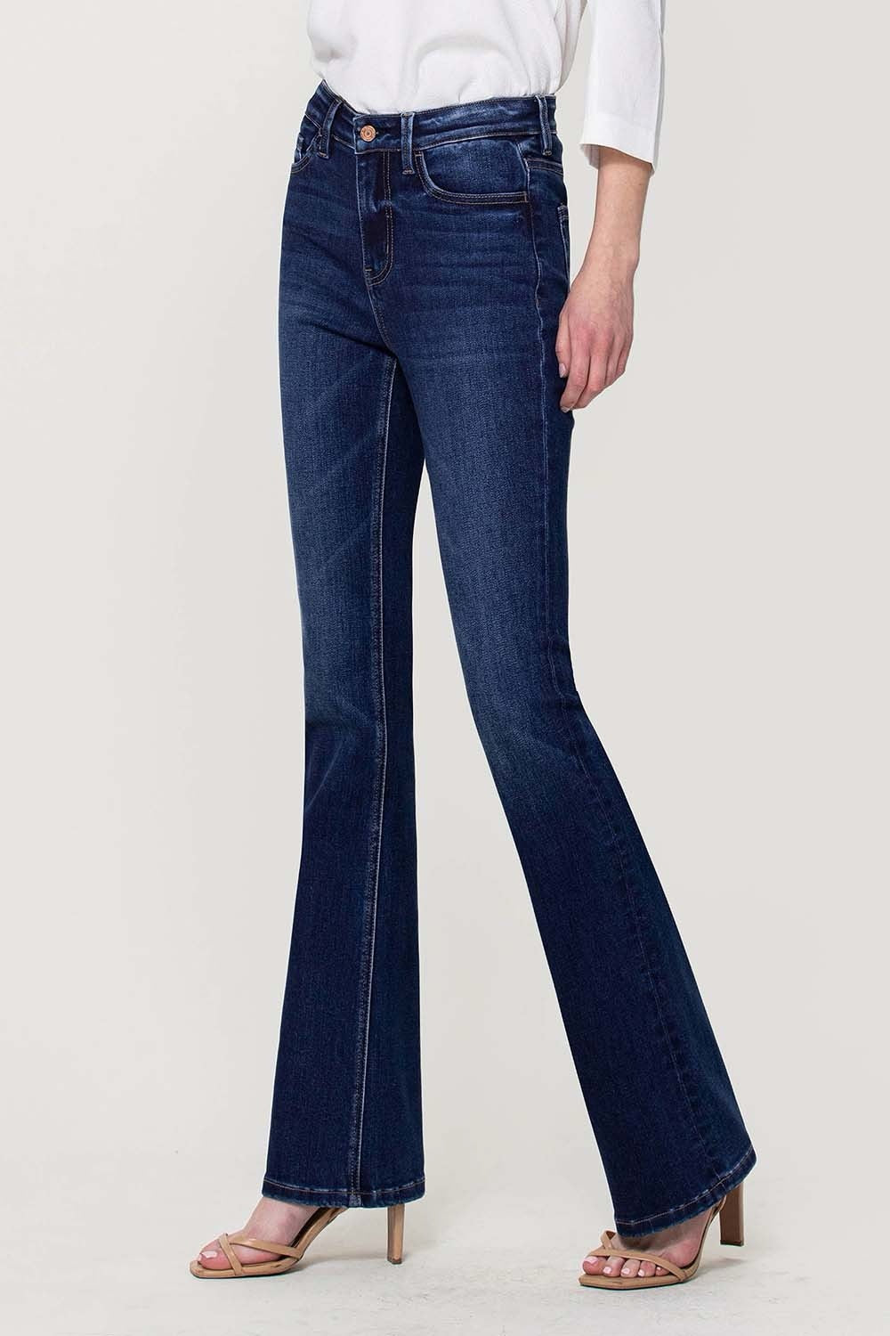 JEANS PIERNA BOOTCUT SLIM 32" MEZCLILLA PREMIUM