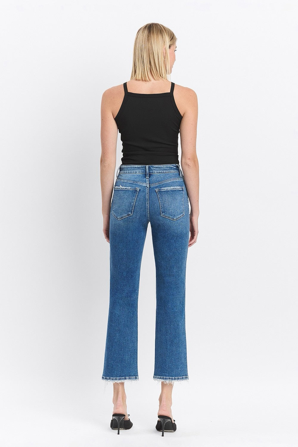 JEANS PIERNA RECTA 28" MEZCLILLA PREMIUM