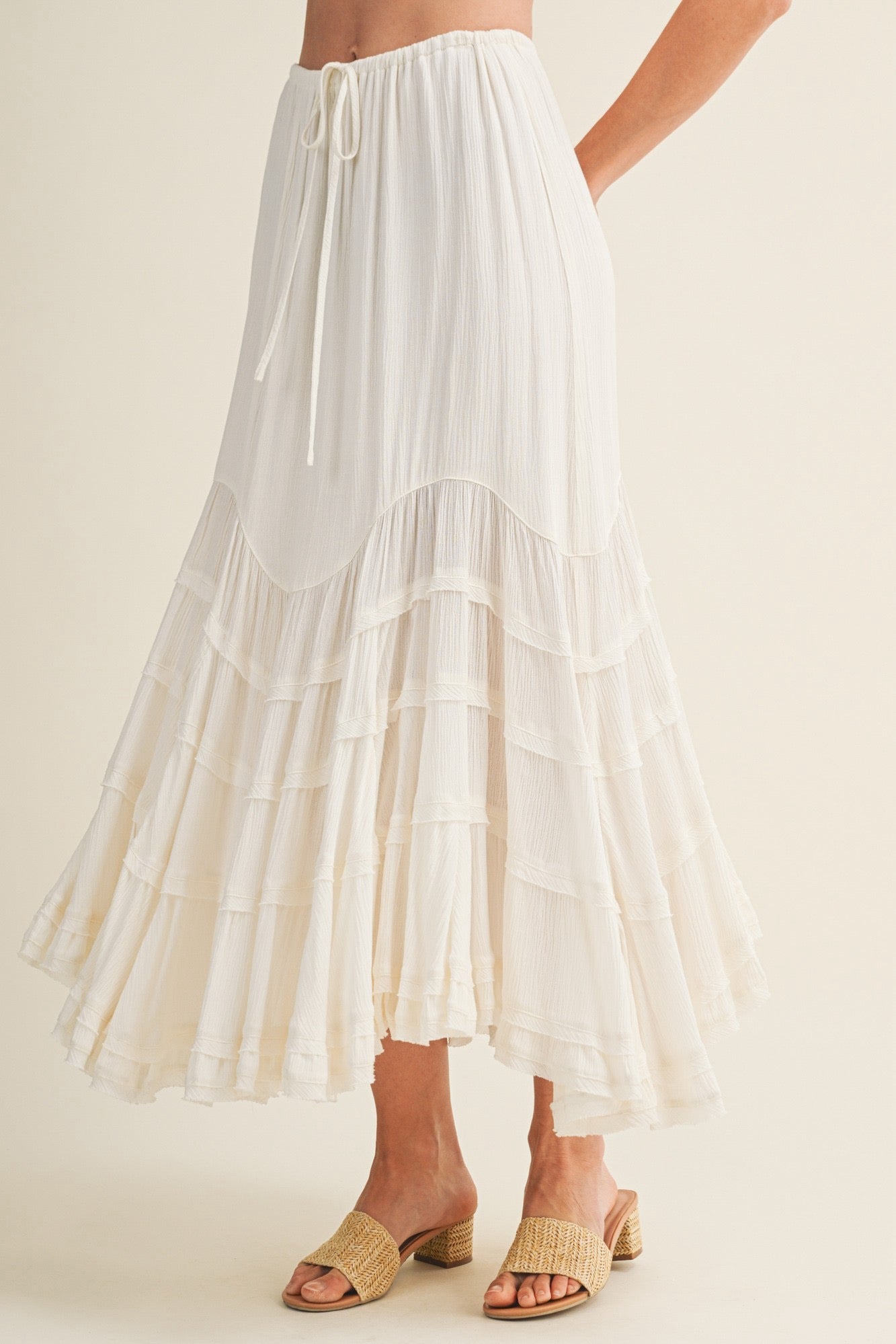 FALDA MAXI PREMIUM FIBRA NATURAL