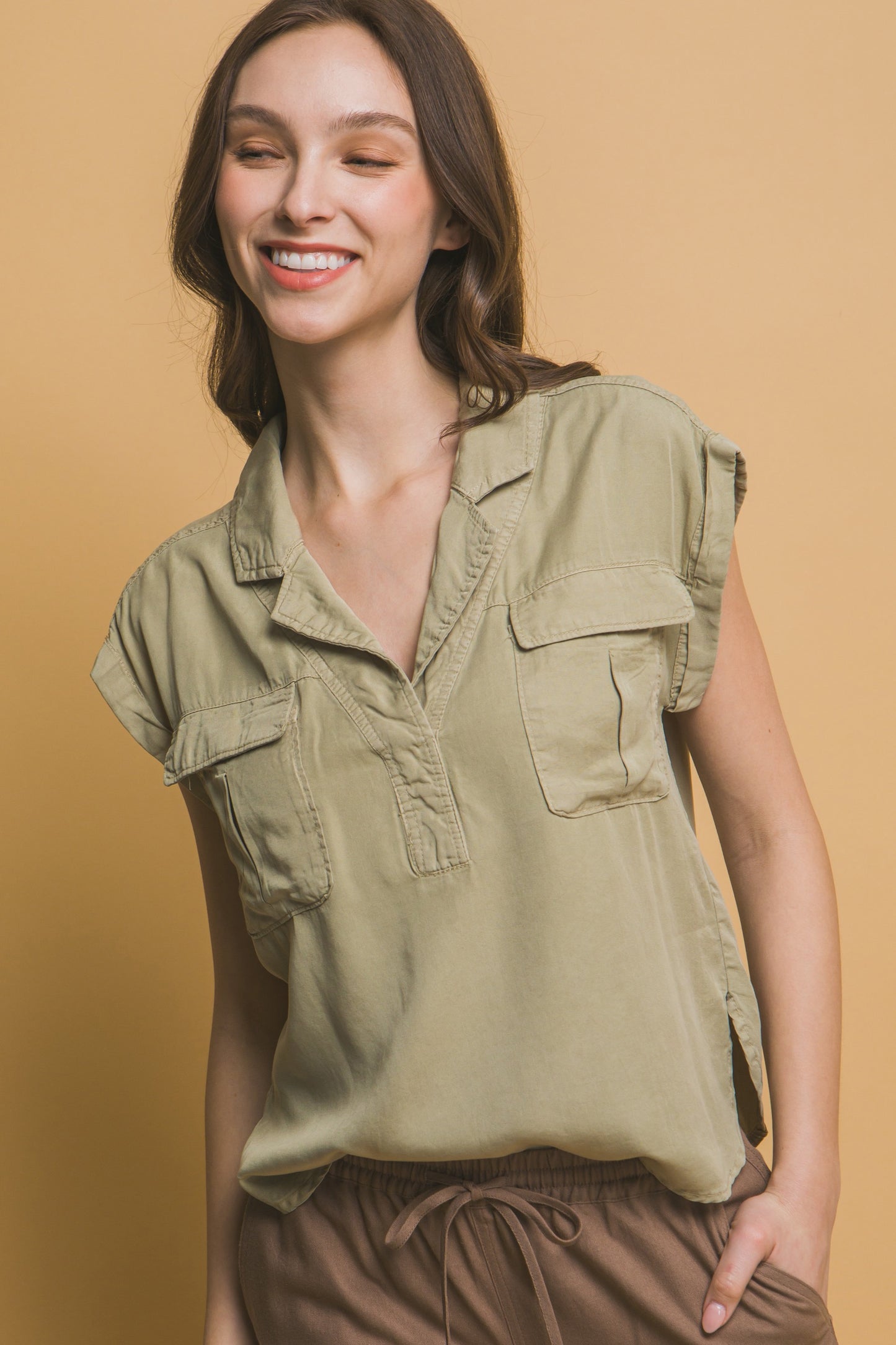 CAMISA 100% TENCEL