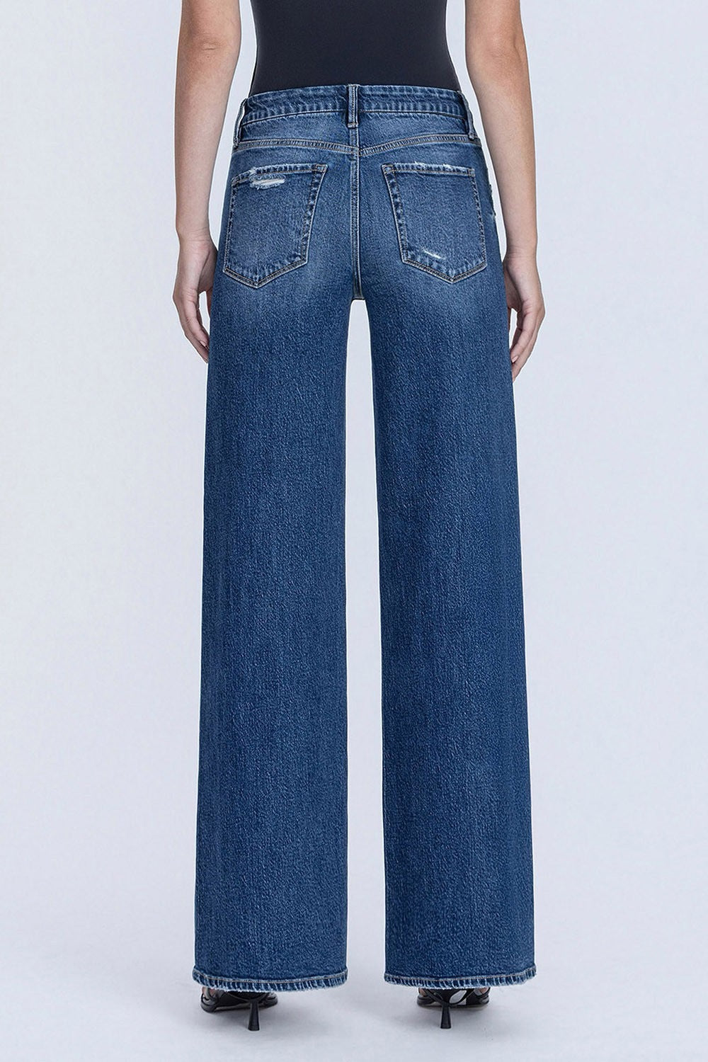 JEANS PIERNA ANCHA 32" MEZCLILLA PREMIUM