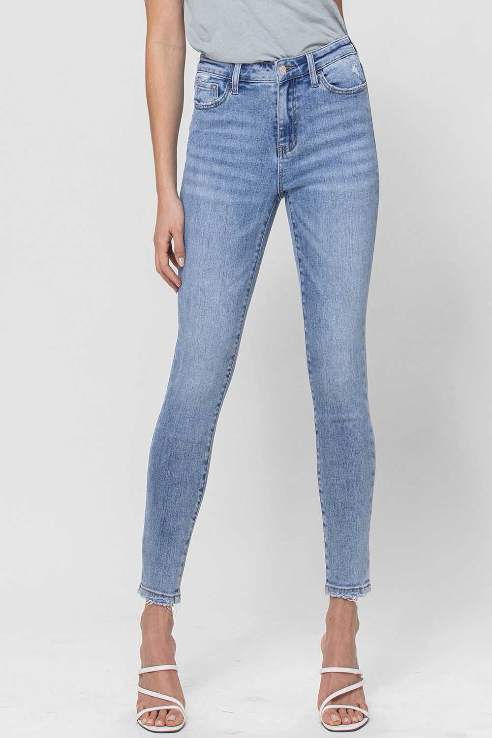 JEANS ENTUBADO MEZCLILLA PREMIUM