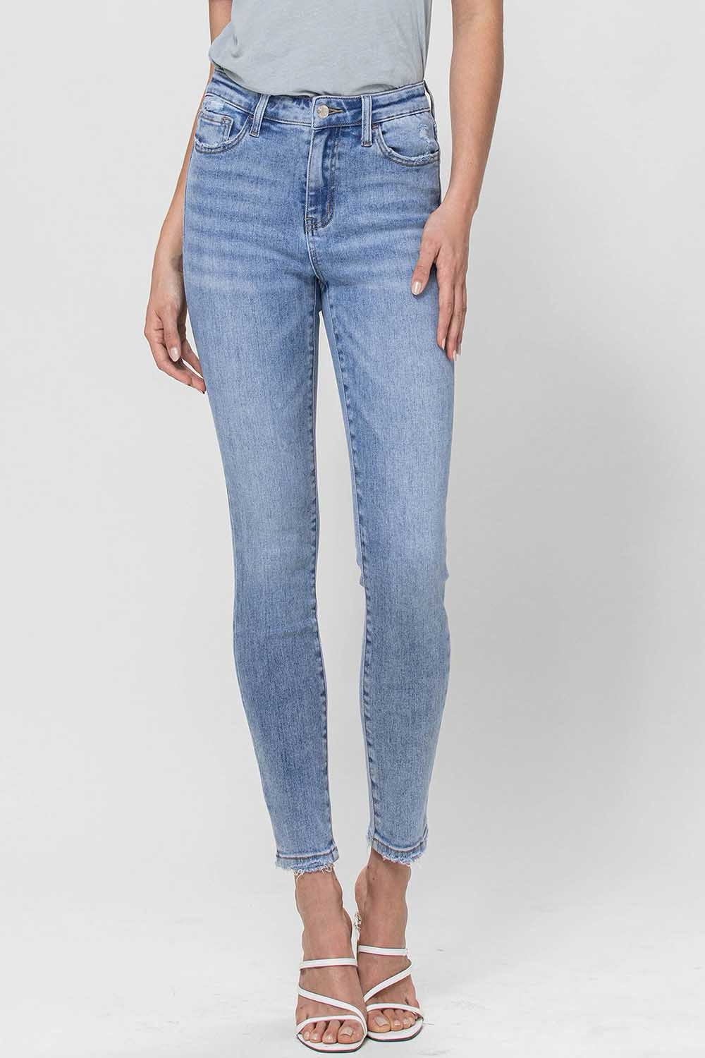JEANS ENTUBADO MEZCLILLA PREMIUM