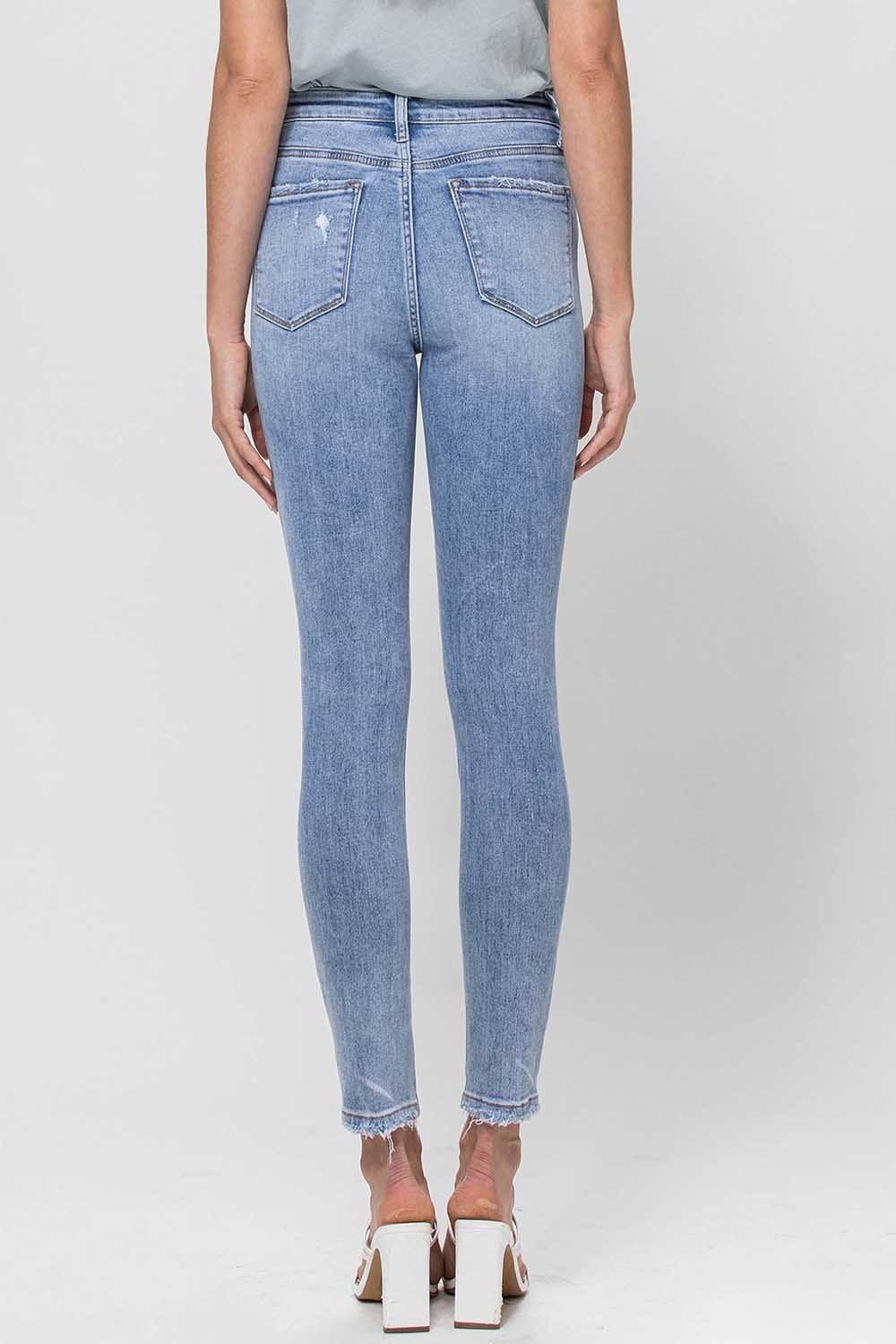 JEANS ENTUBADO MEZCLILLA PREMIUM