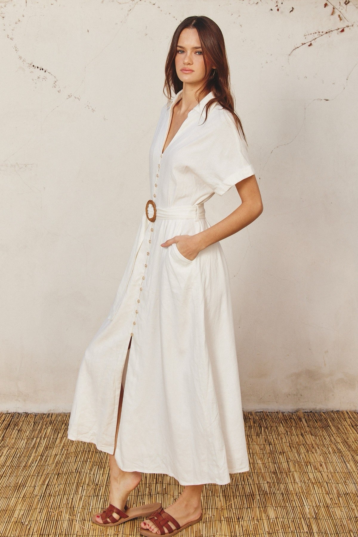 VESTIDO ALGODON LINO PREMIUM