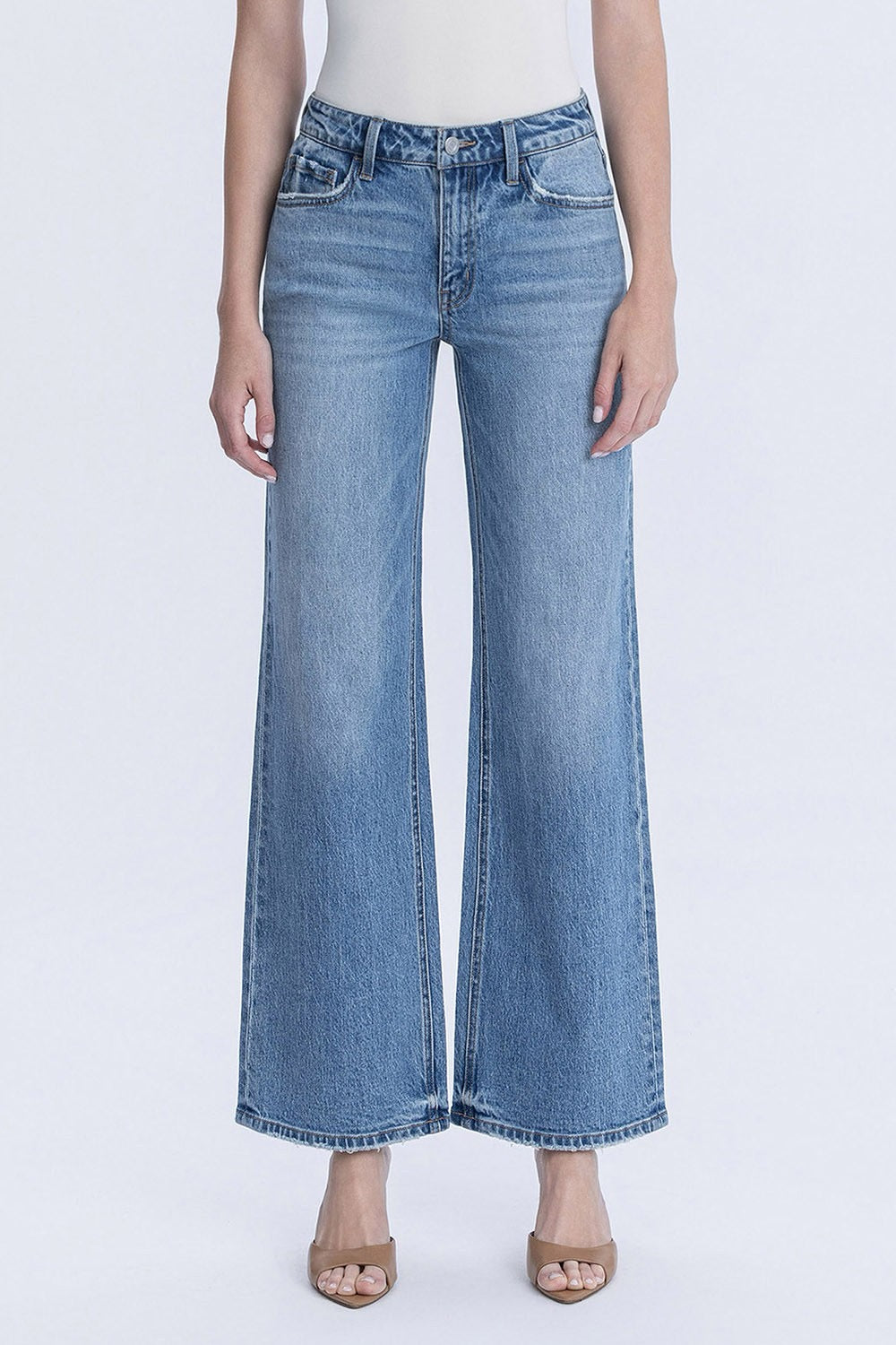 JEANS PIERNA ANCHA 32" MEZCLILLA PREMIUM