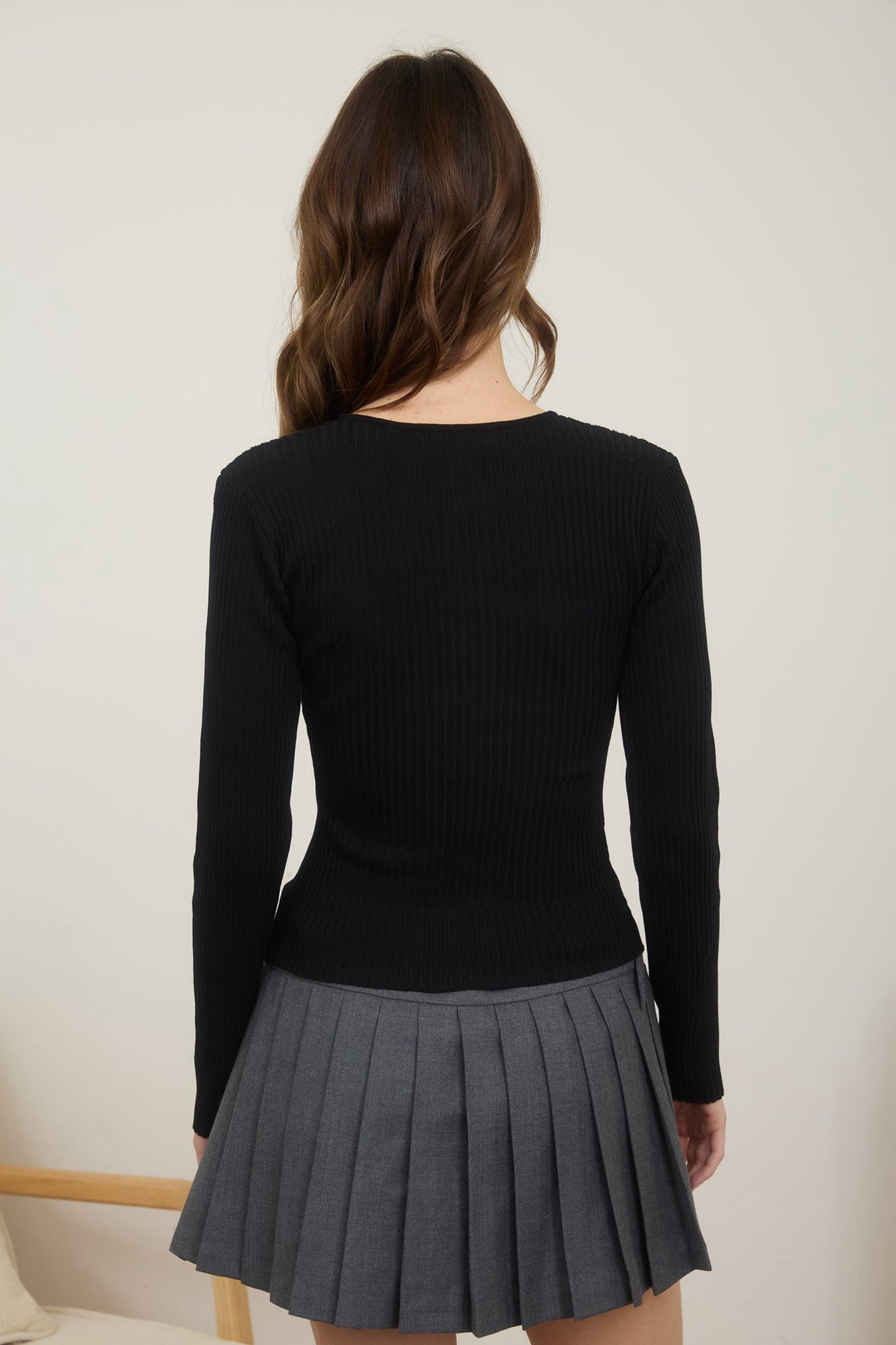 CARDIGAN CIERRE FIBRA NATURAL