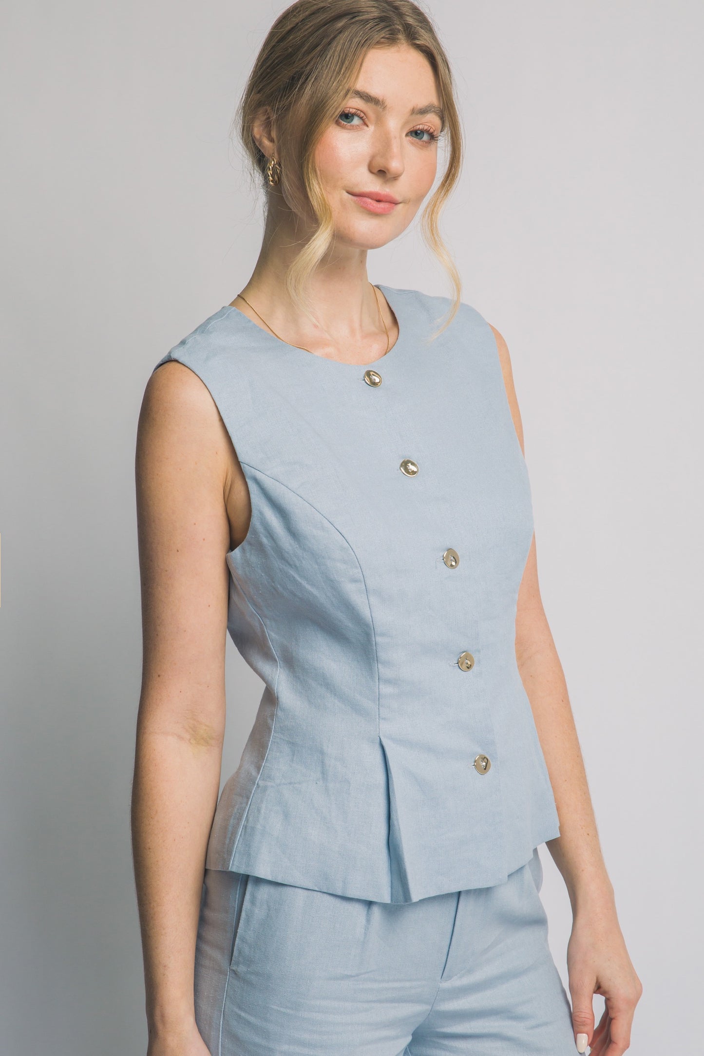 SET CHALECO/PANTALON FIBRA NATURAL