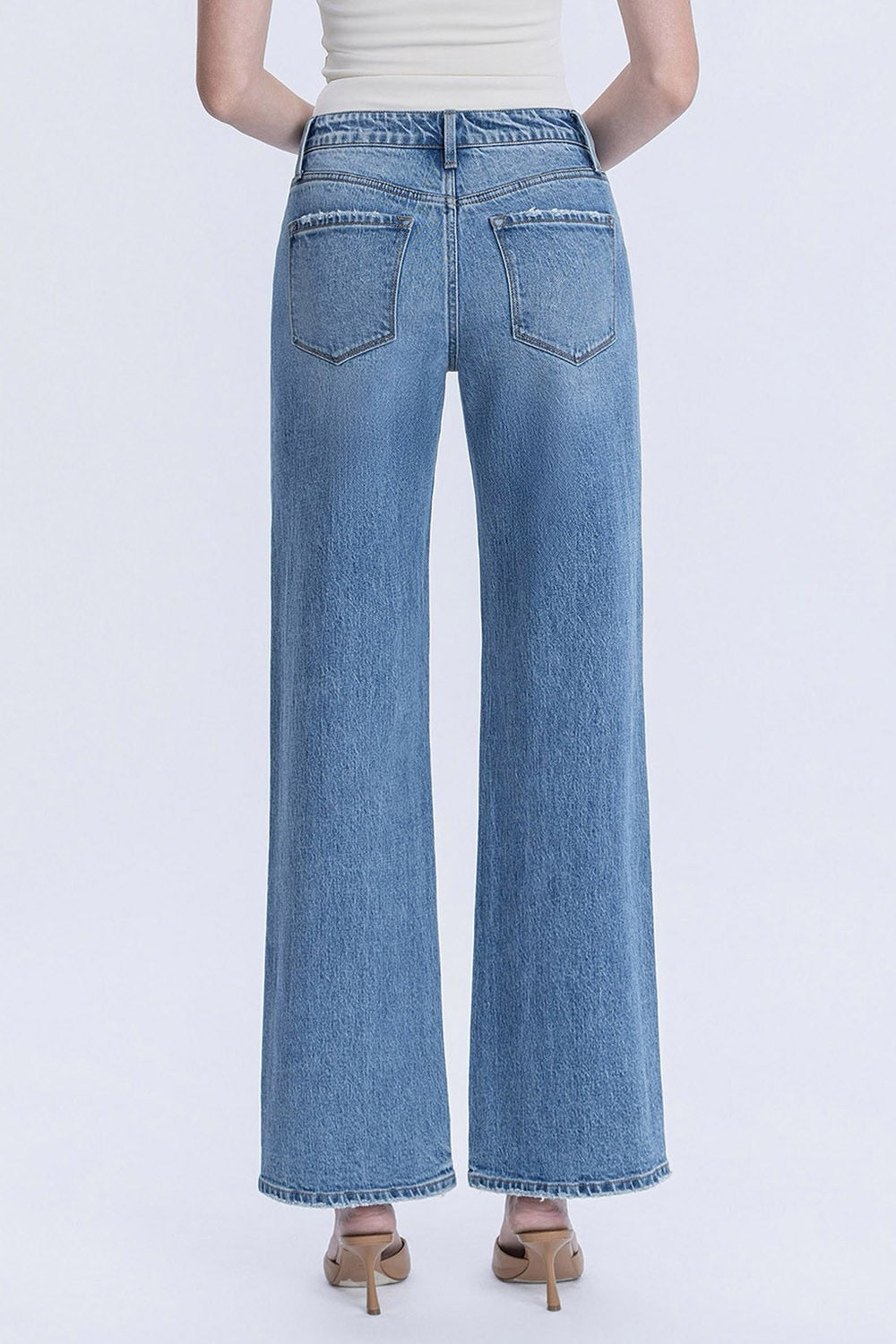 JEANS PIERNA ANCHA 32" MEZCLILLA PREMIUM