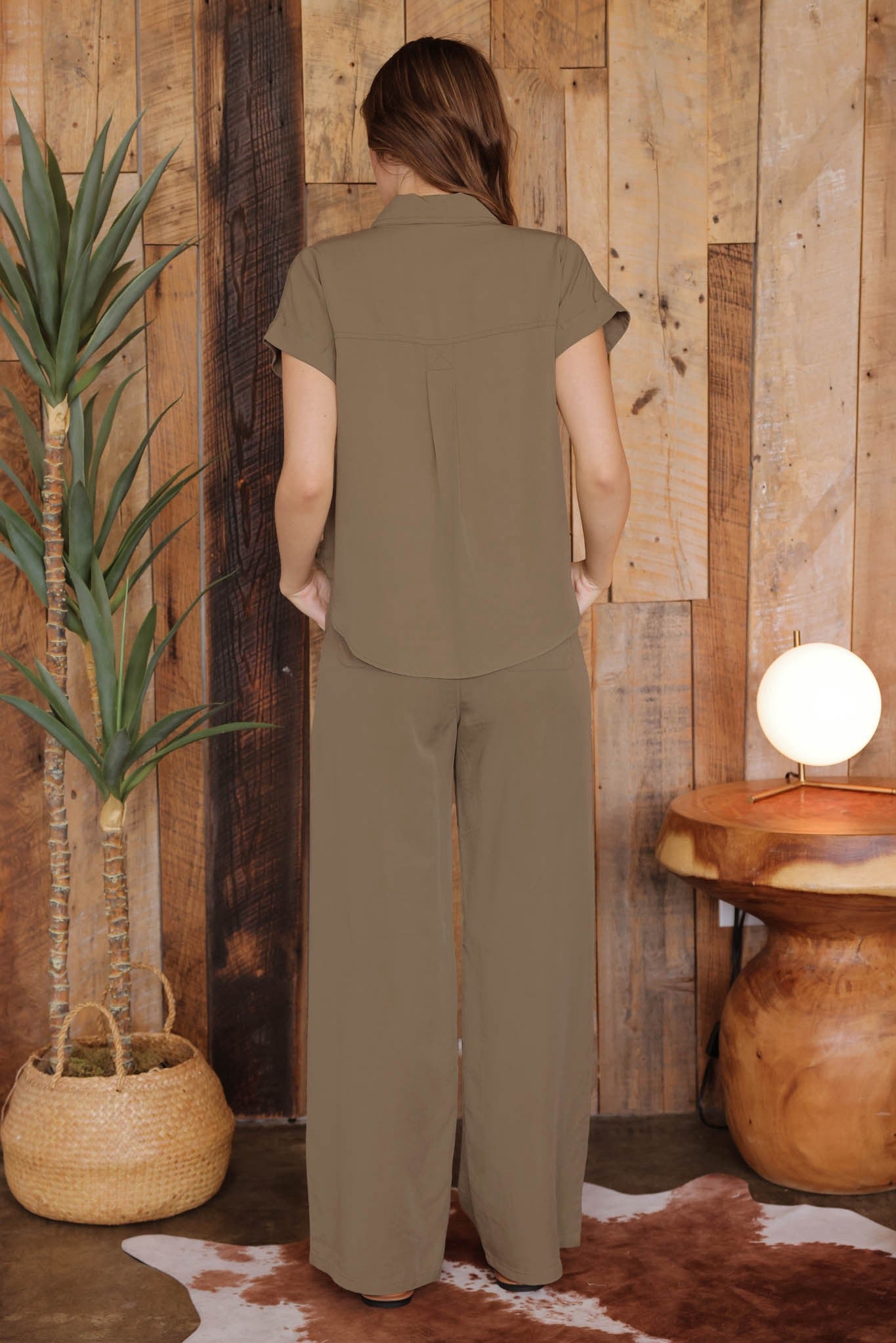 SET CAMISA/JOGGER LYOCELL