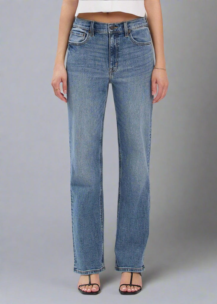 JEANS PIERNA RECTA 30" MEZCLILLA PREMIUM