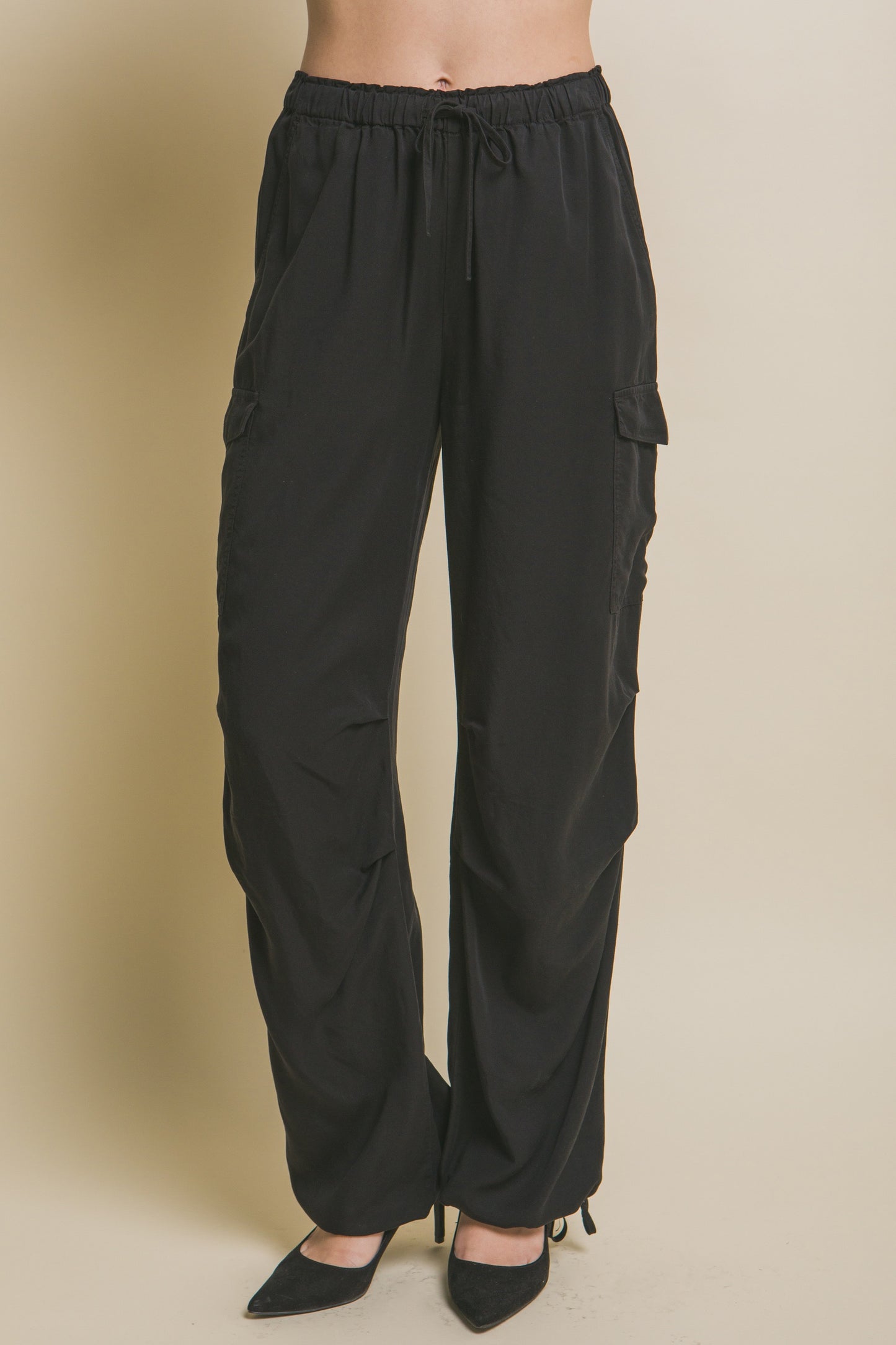 PANTALON CARGO AJUSTABLE TENCEL
