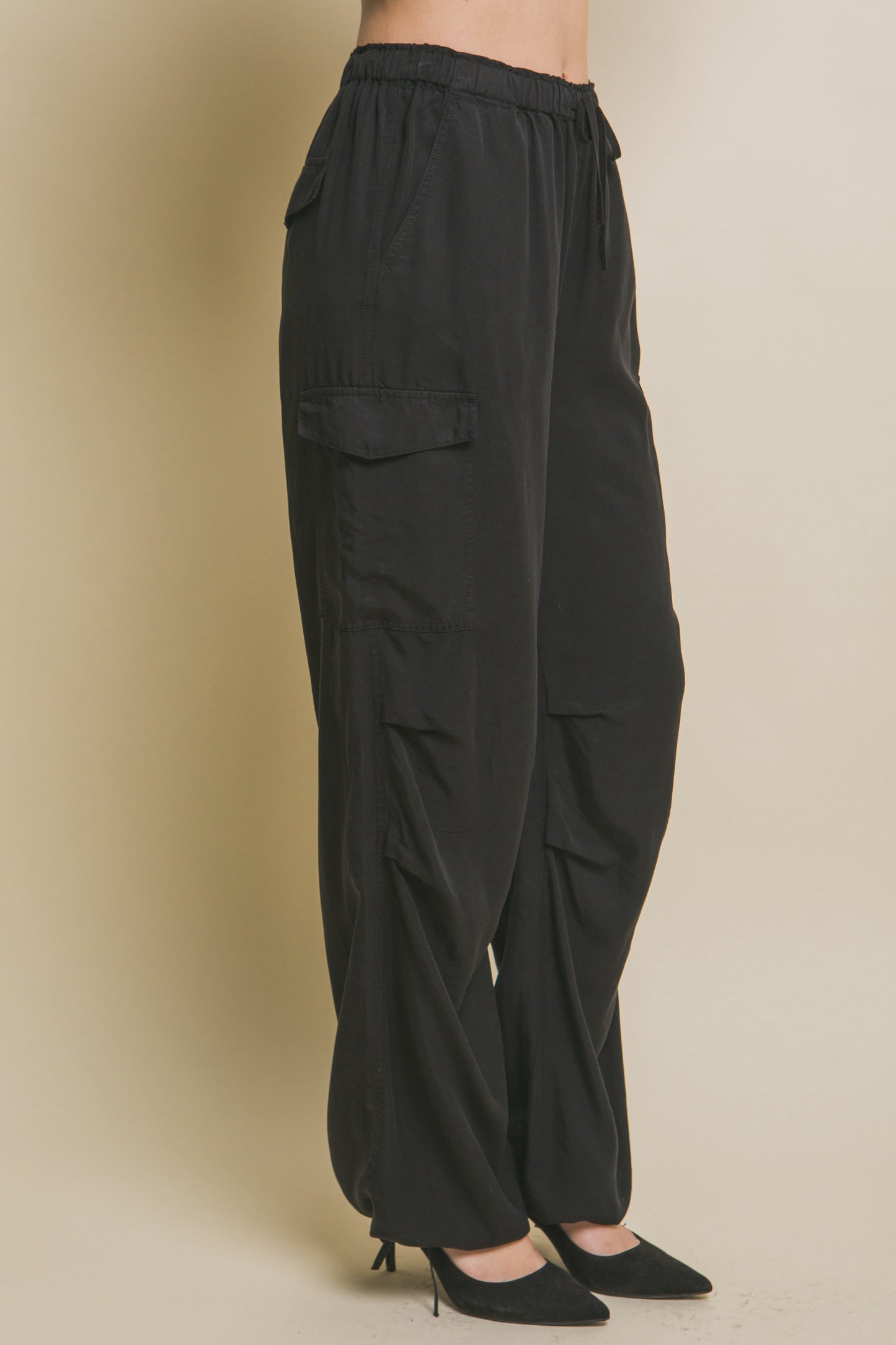 PANTALON CARGO AJUSTABLE TENCEL