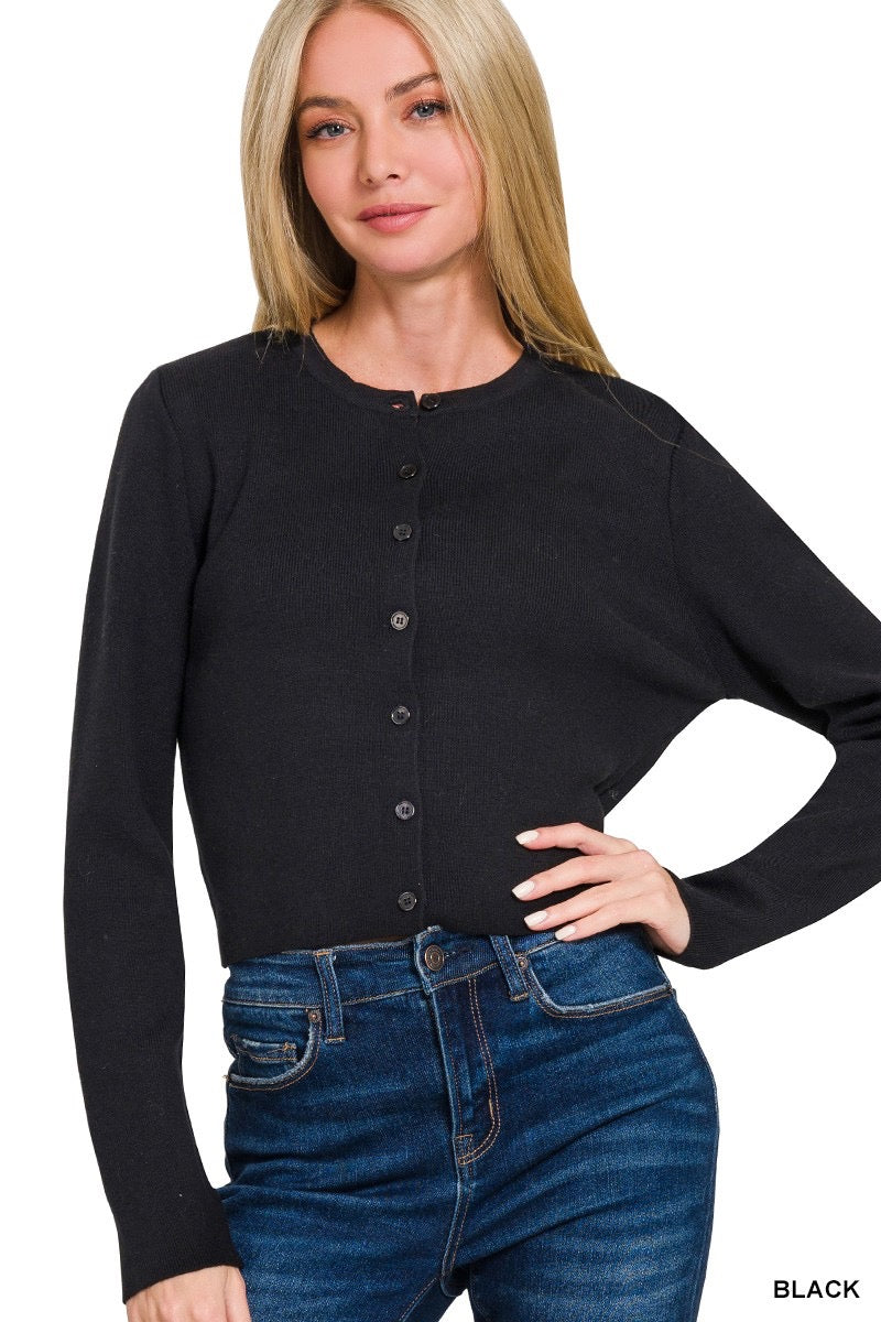 CARDIGAN BASICO ALGODÓN