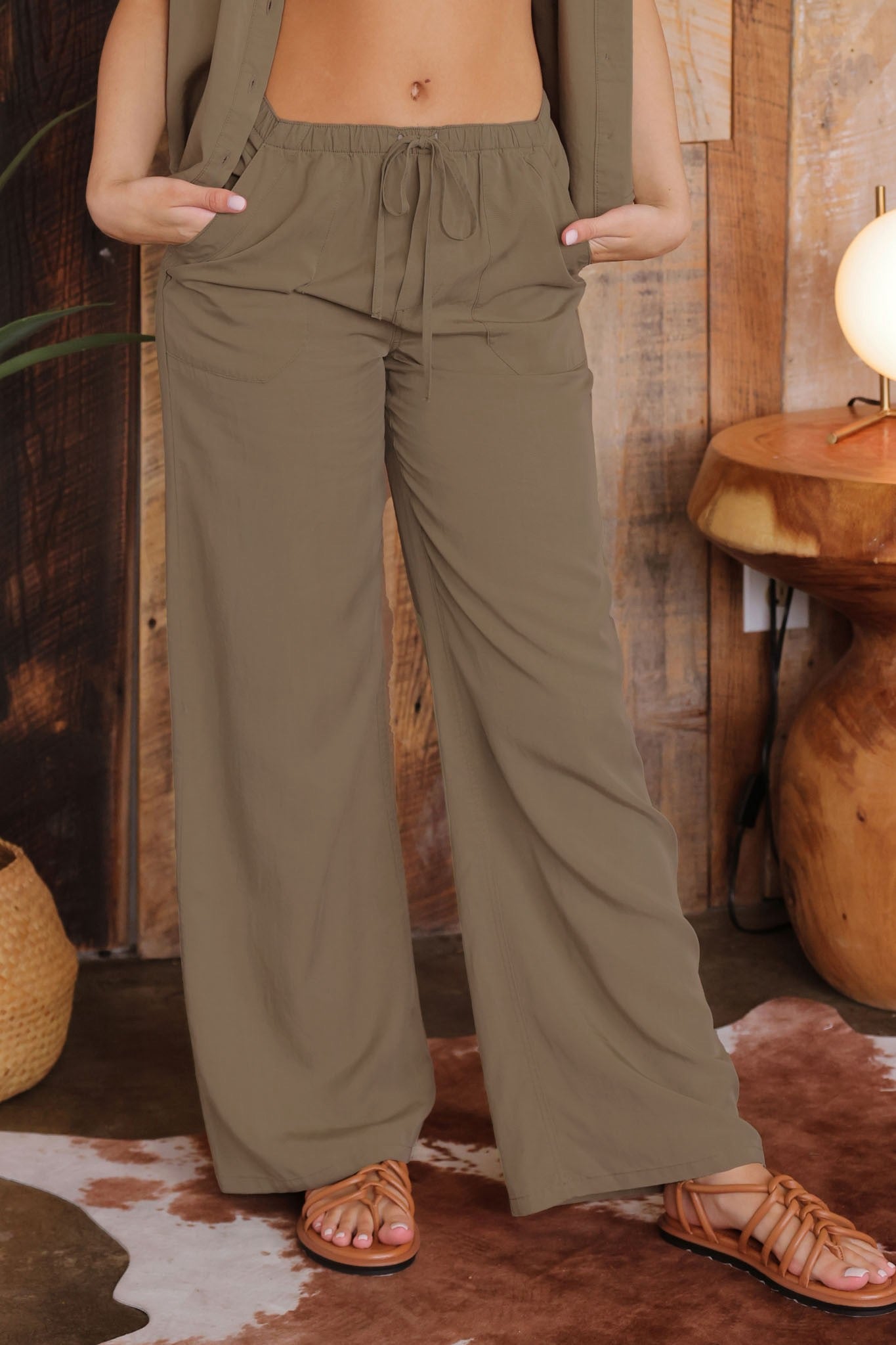 SET CAMISA/JOGGER LYOCELL