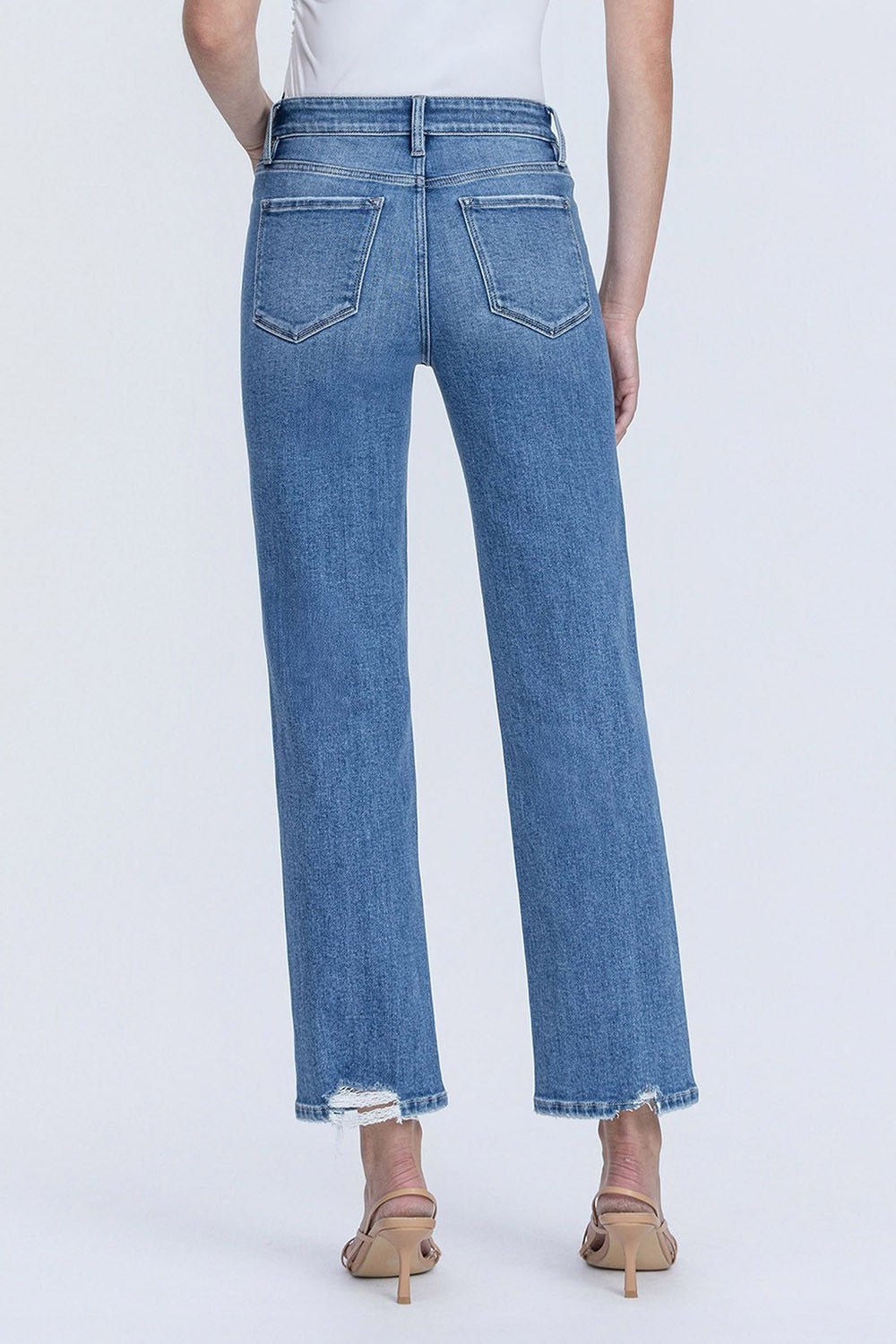 JEANS PIERNA RECTA 28" MEZCLILLA PREMIUM