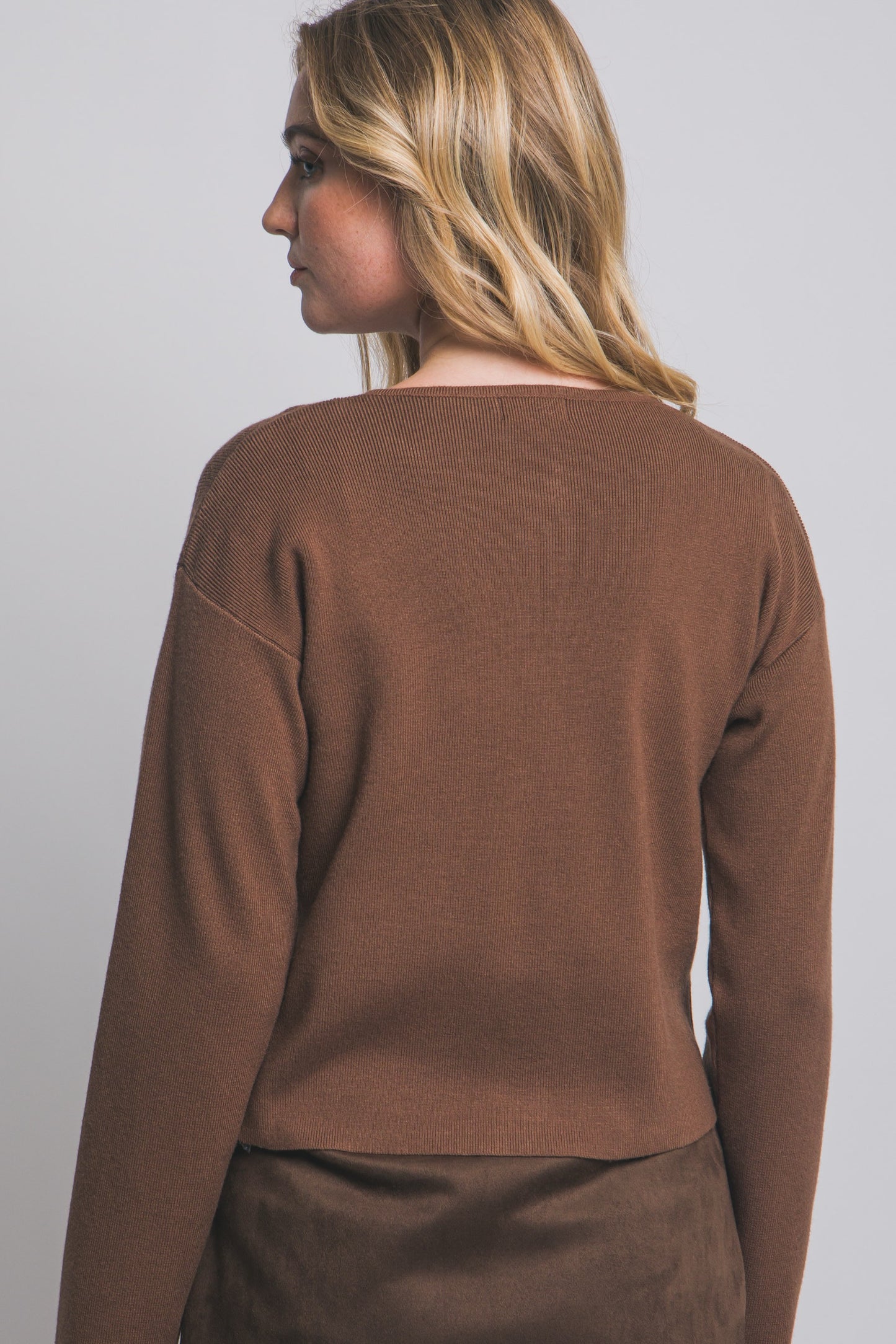 CARDIGAN FIBRA NATURAL