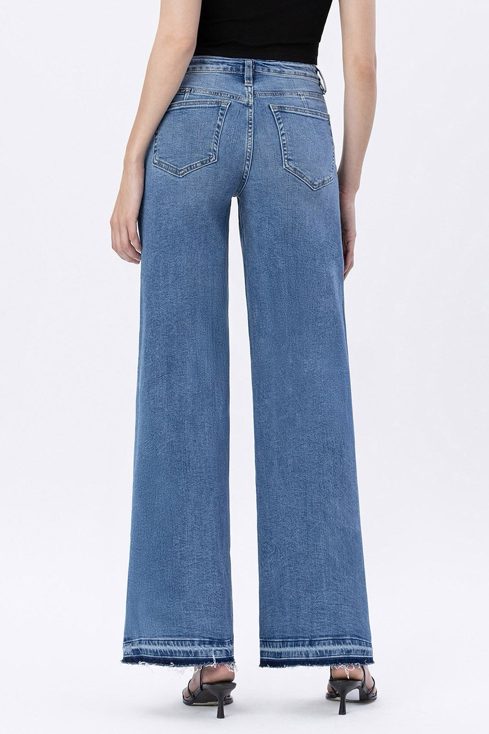 JEANS PIERNA ANCHA 32" MEZCLILLA PREMIUM