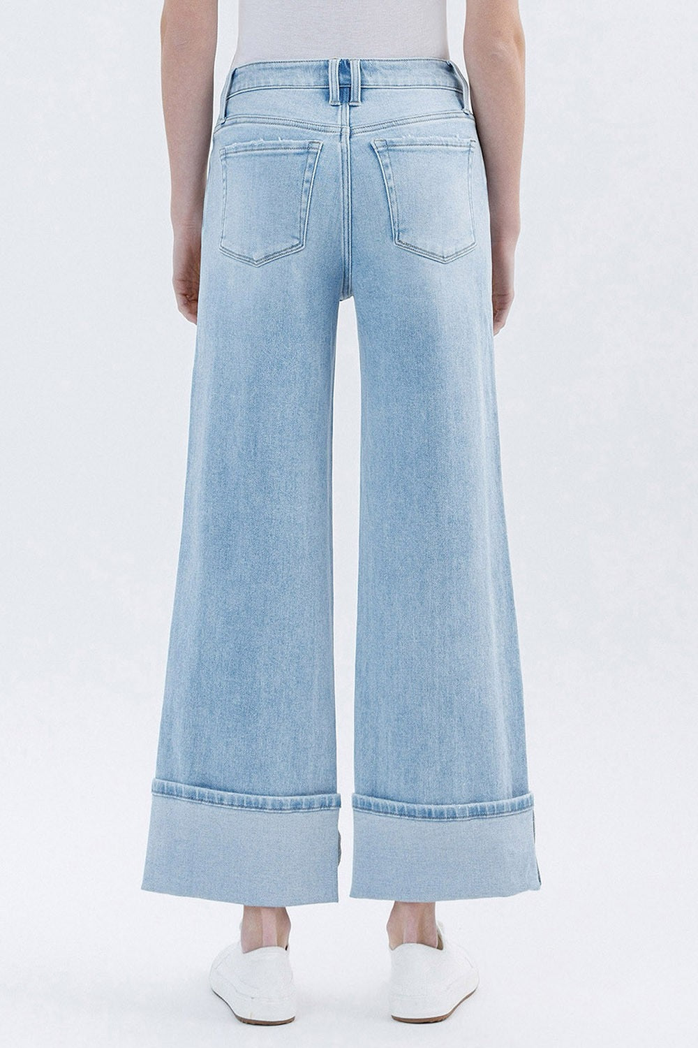 JEANS PIERNA ANCHA 27.5" MEZCLILLA PREMIUM