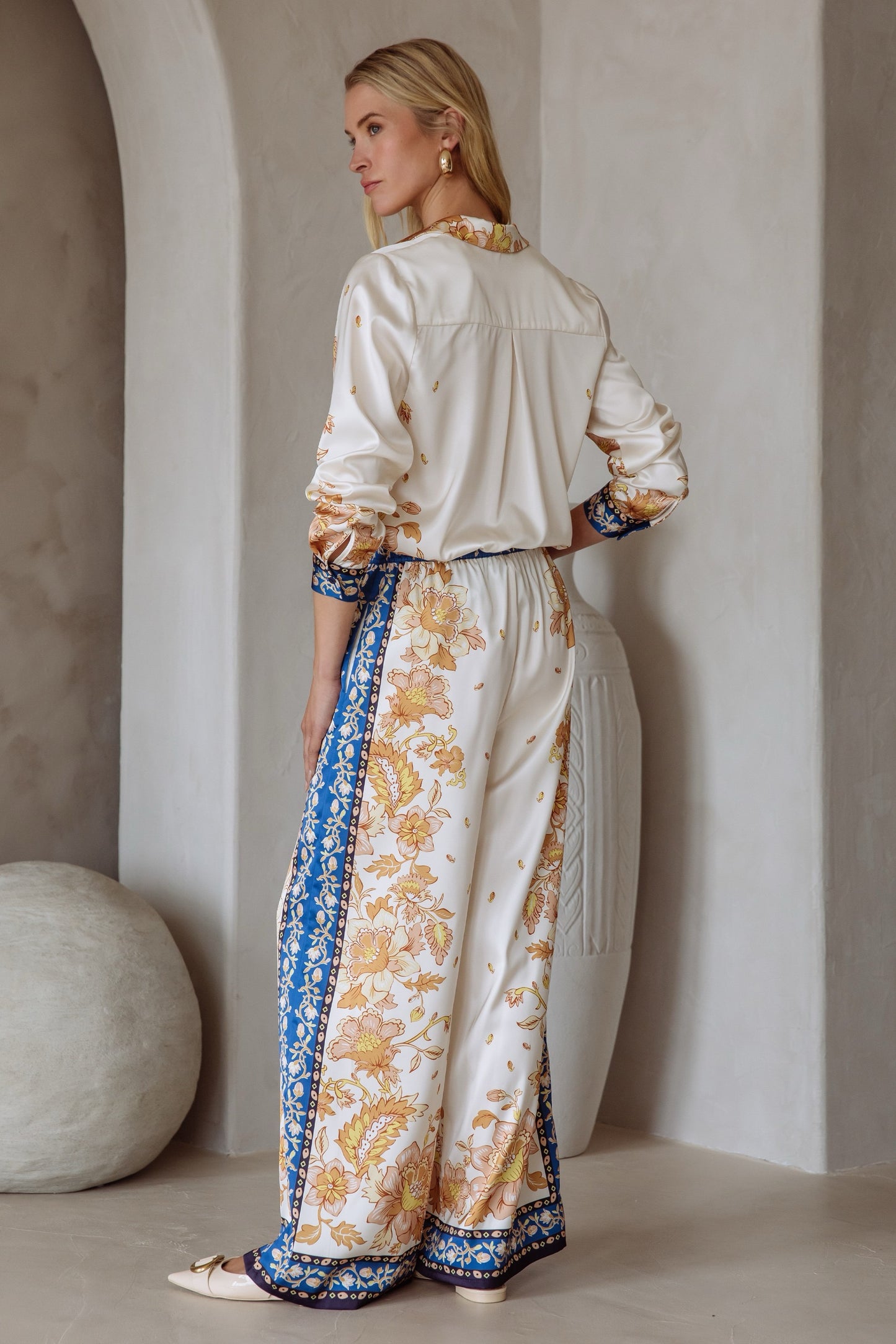 SET PREMIUM CAMISA/ PANTALON SATIN