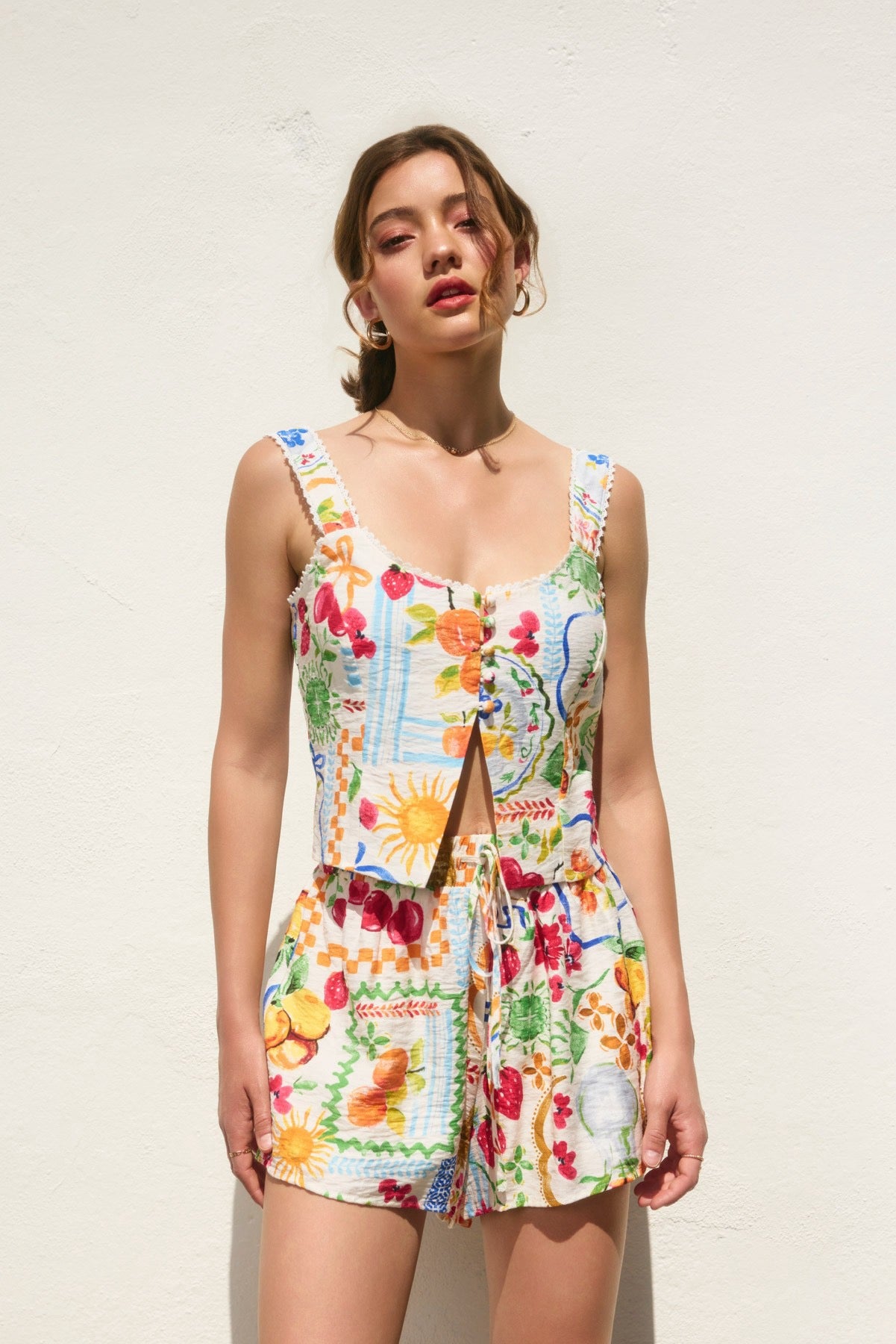 SET PREMIUM TOP/SHORT FIBRA NATURAL