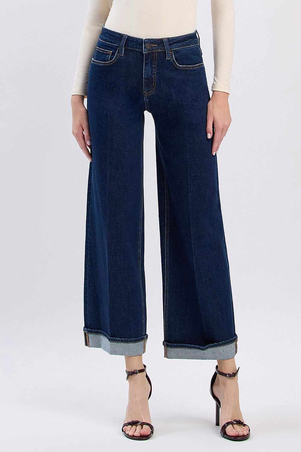 JEANS PIERNA ANCHA 29" MEZCLILLA PREMIUM