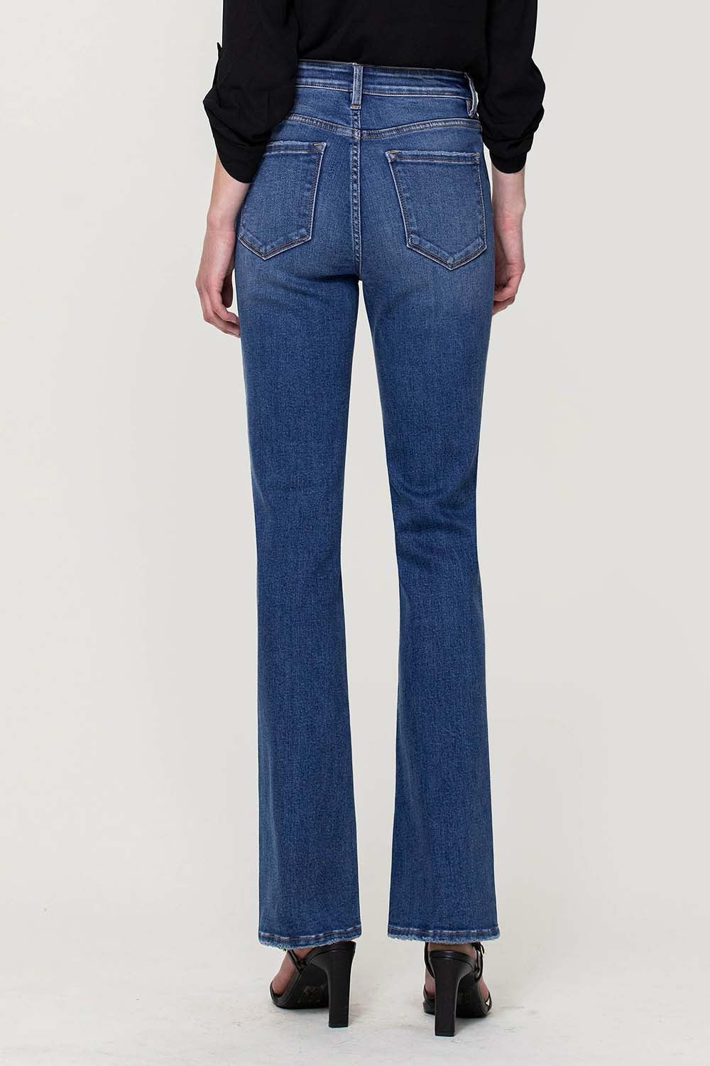 JEANS PIERNA BOOTCUT SLIM 32" MEZCLILLA PREMIUM