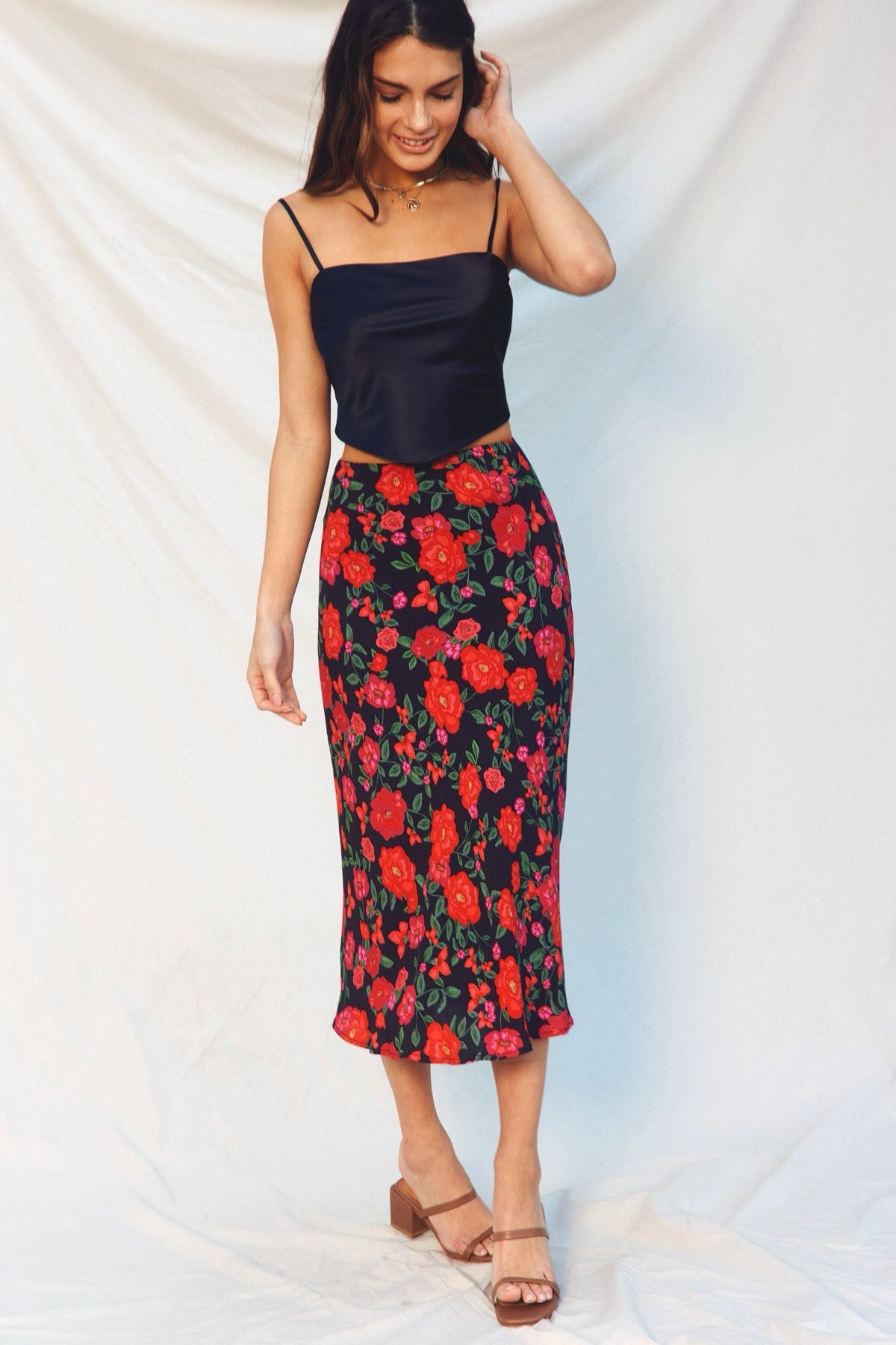 FALDA VISCOSA/RAYON PREMIUM