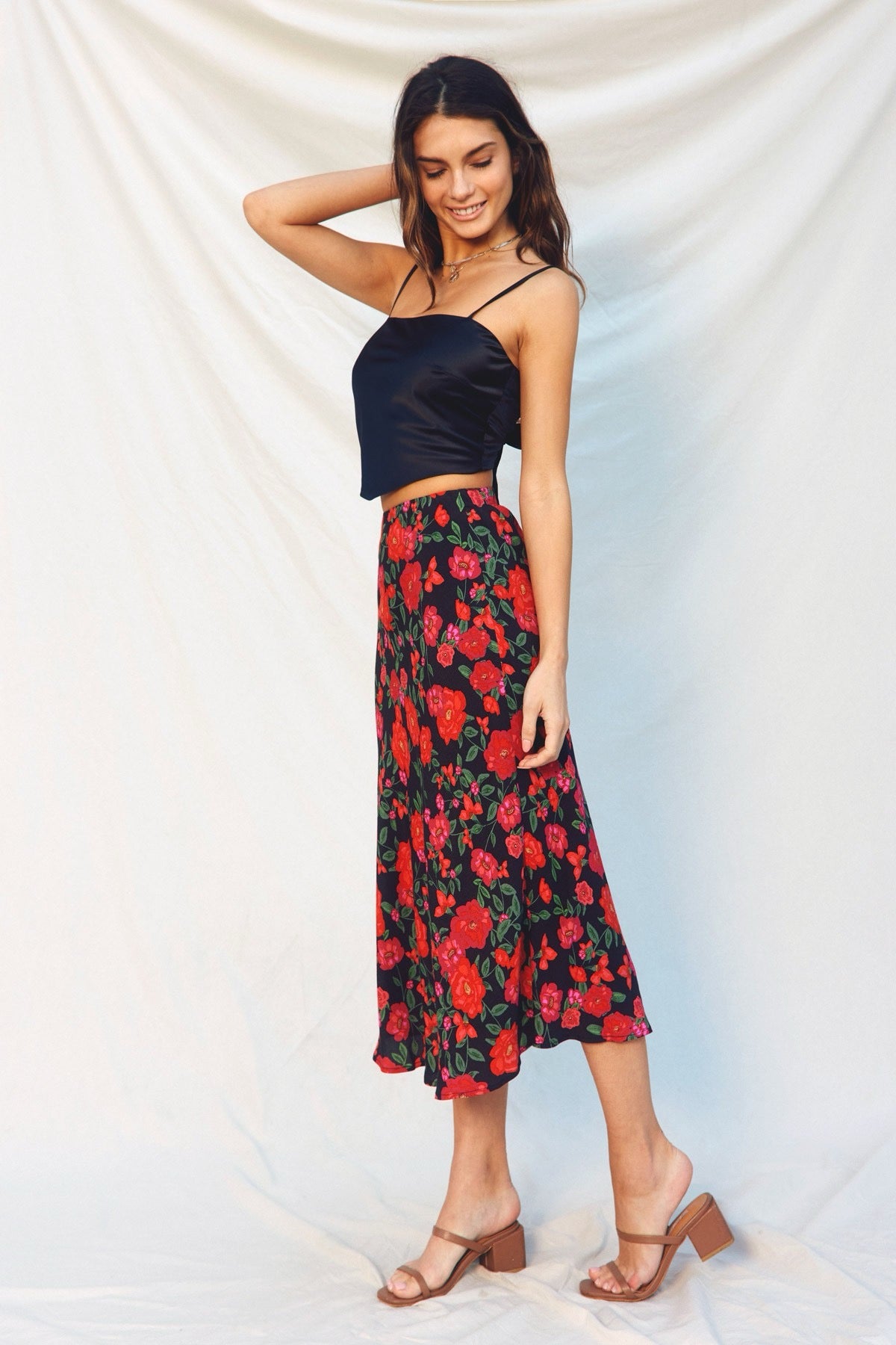 FALDA VISCOSA/RAYON PREMIUM