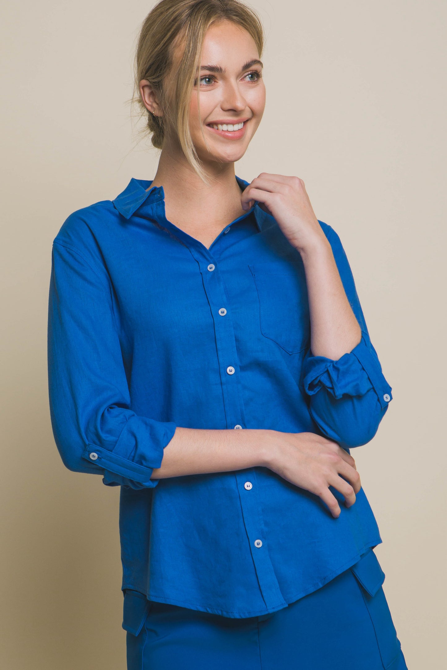 CAMISA LINO CLASICA