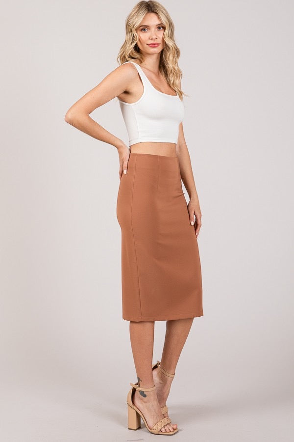 FALDA MIDI LAPIZ
