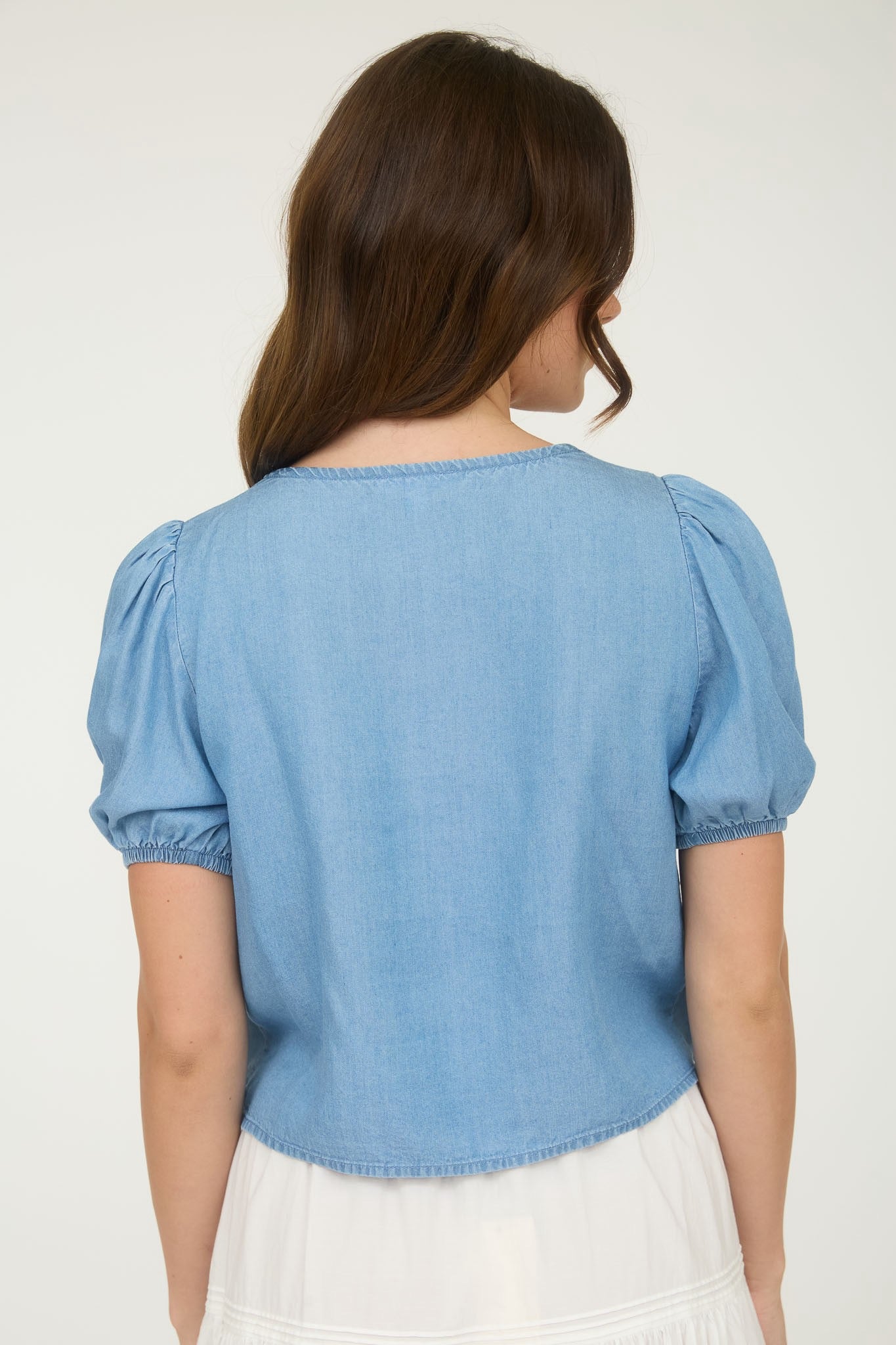 BLUSA BORDADA 100% LYOCELL
