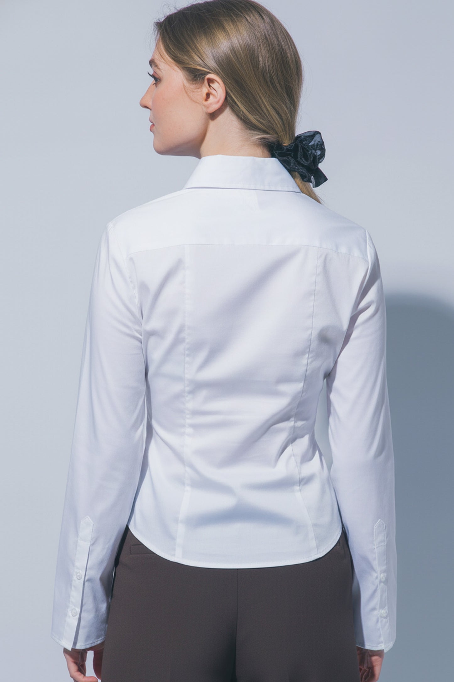 CAMISA FIBRA NATURAL AJUSTADA