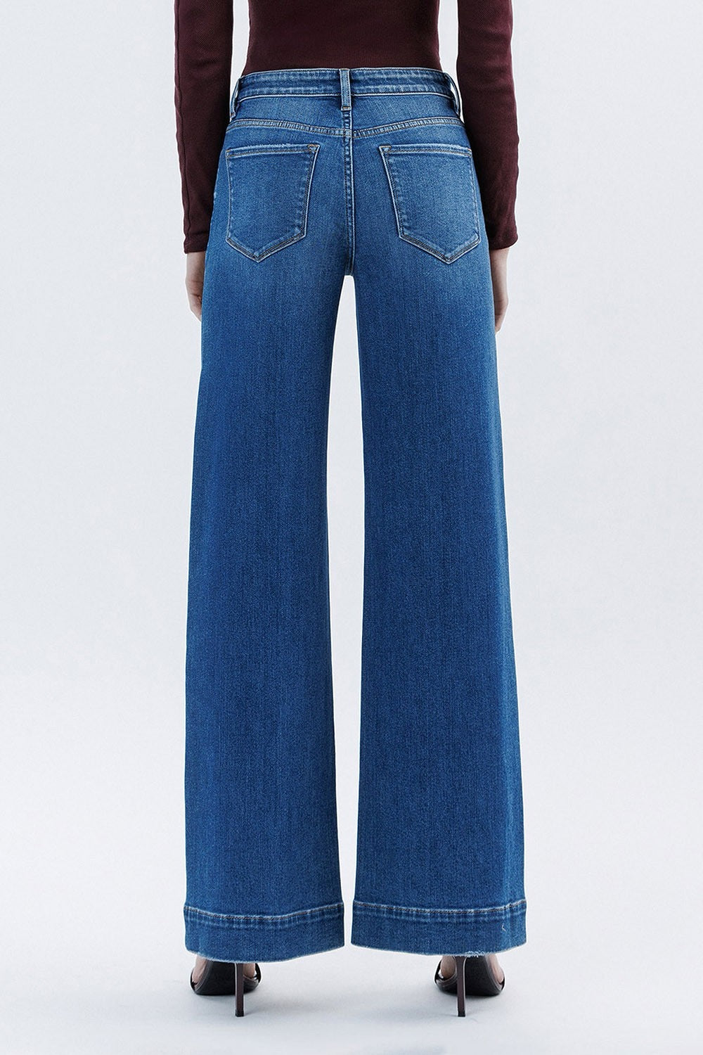 JEANS PIERNA ANCHA 33" MEZCLILLA PREMIUM